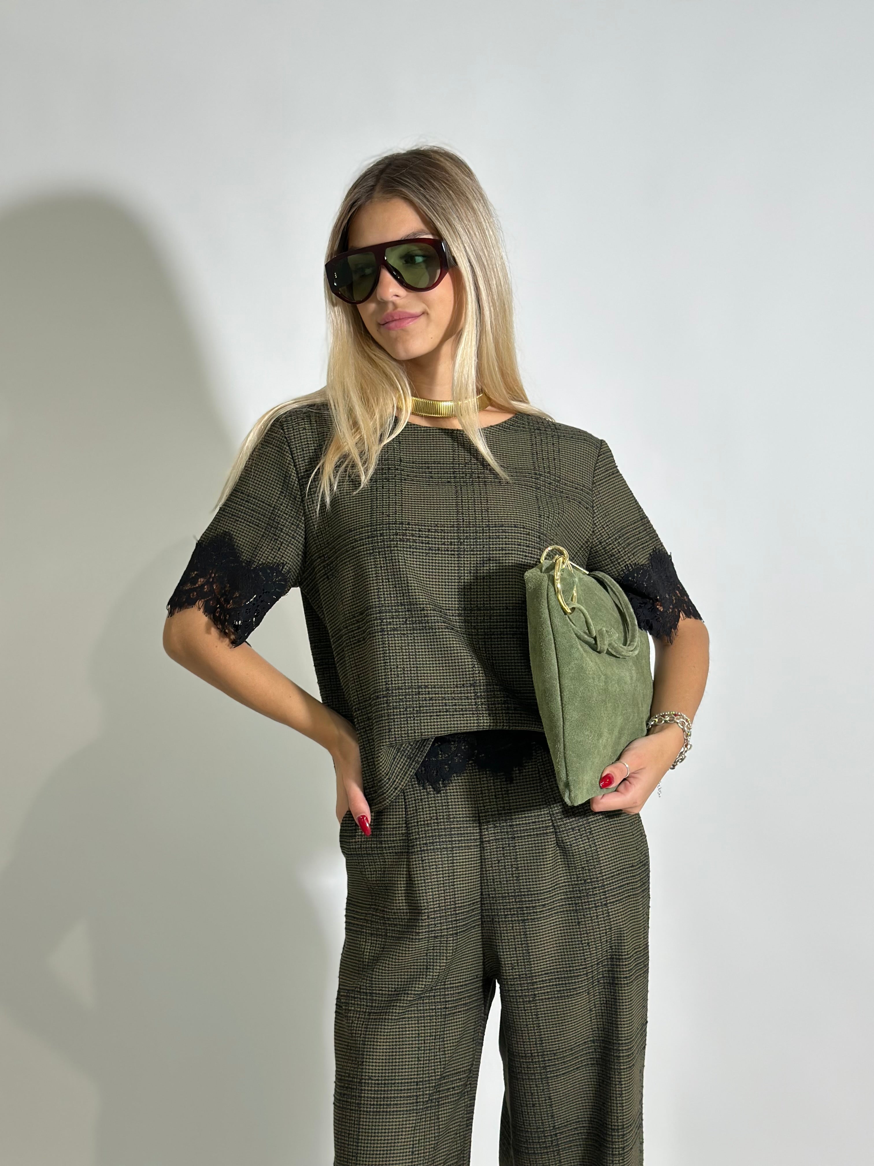 Completo madras 6753 VERDE