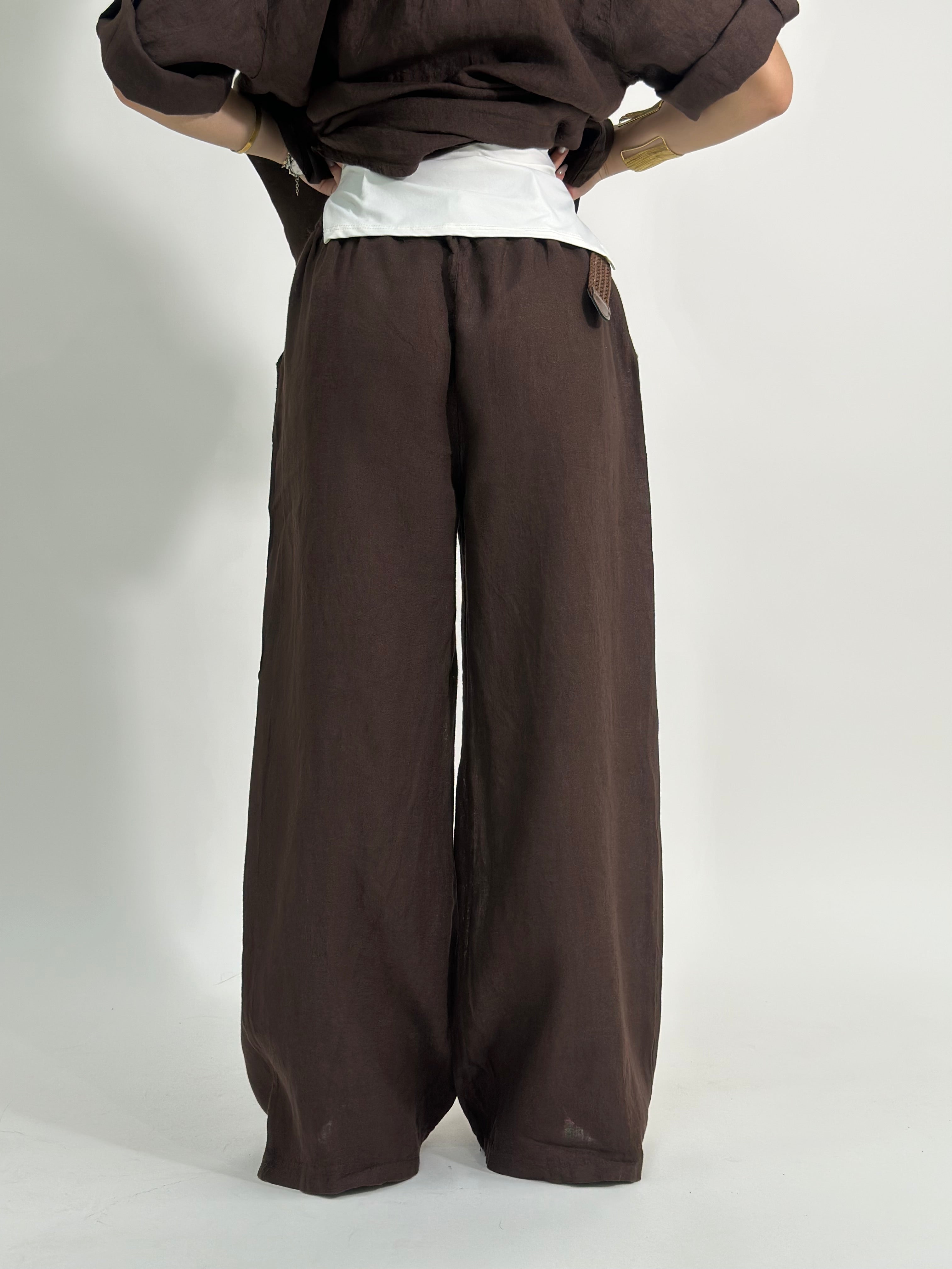 Pantalone lino 22525