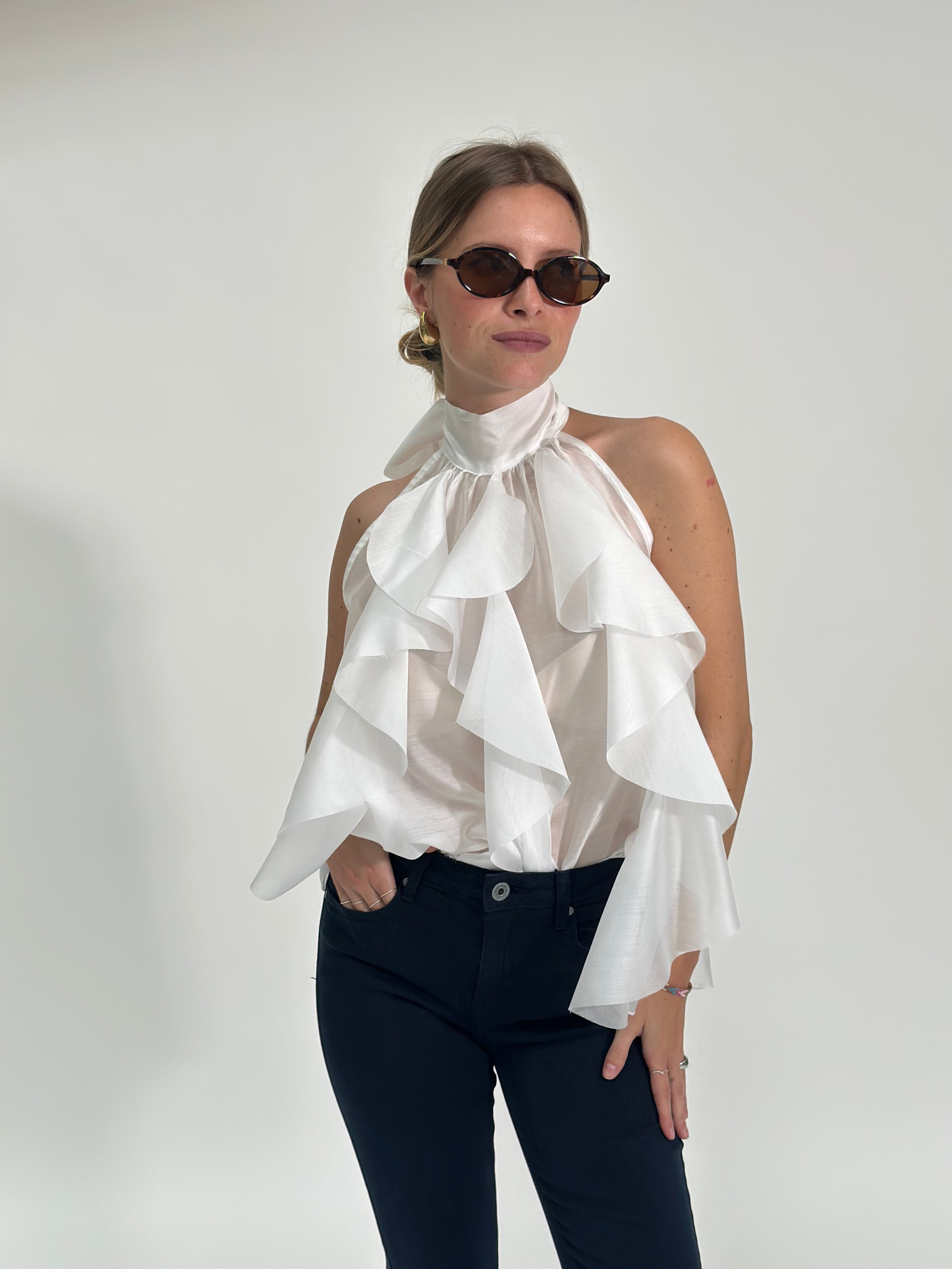 Top rouge 4529 BIANCO