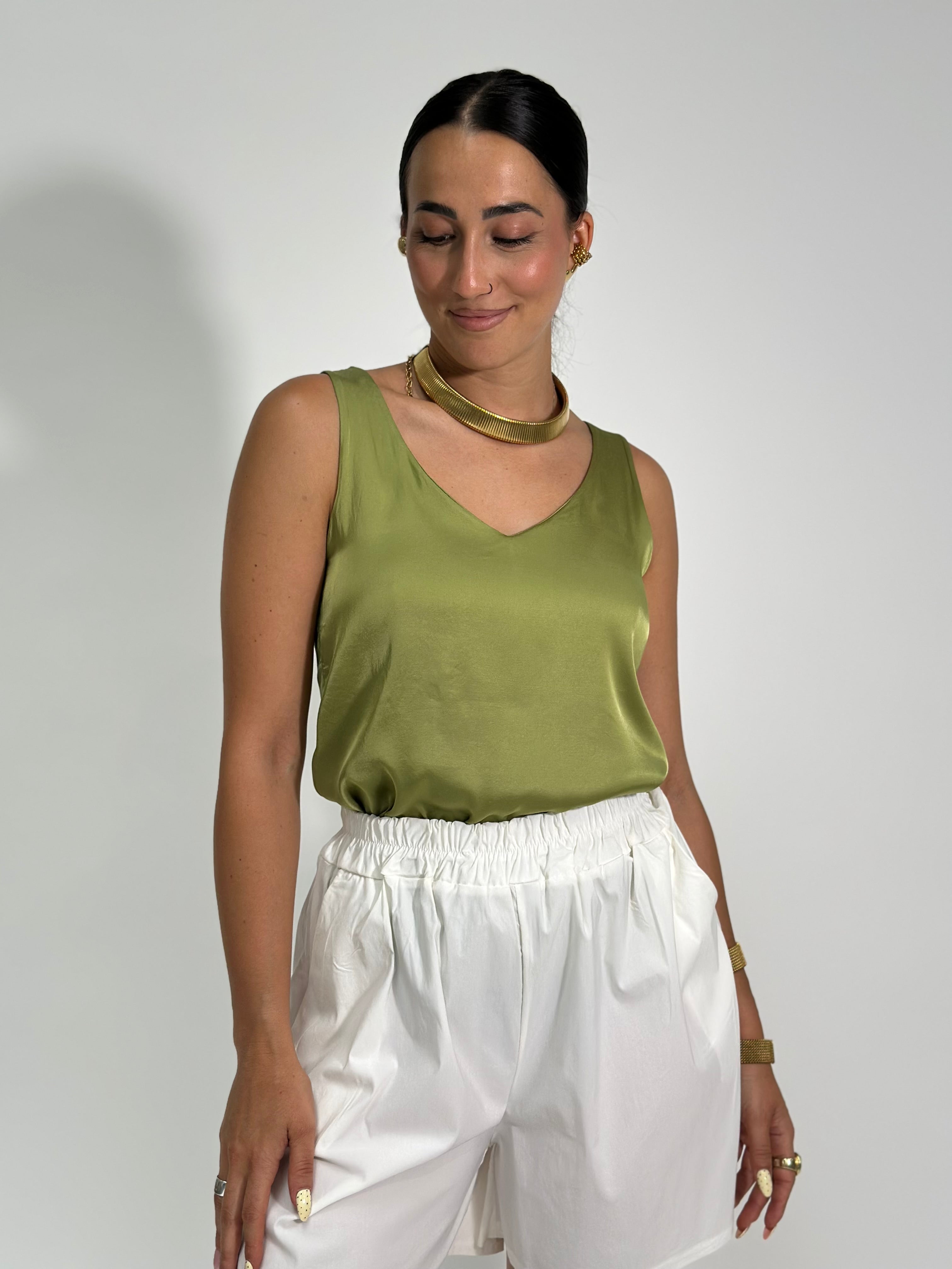 Canotta satin 10728 3+1 OMAGGIO
