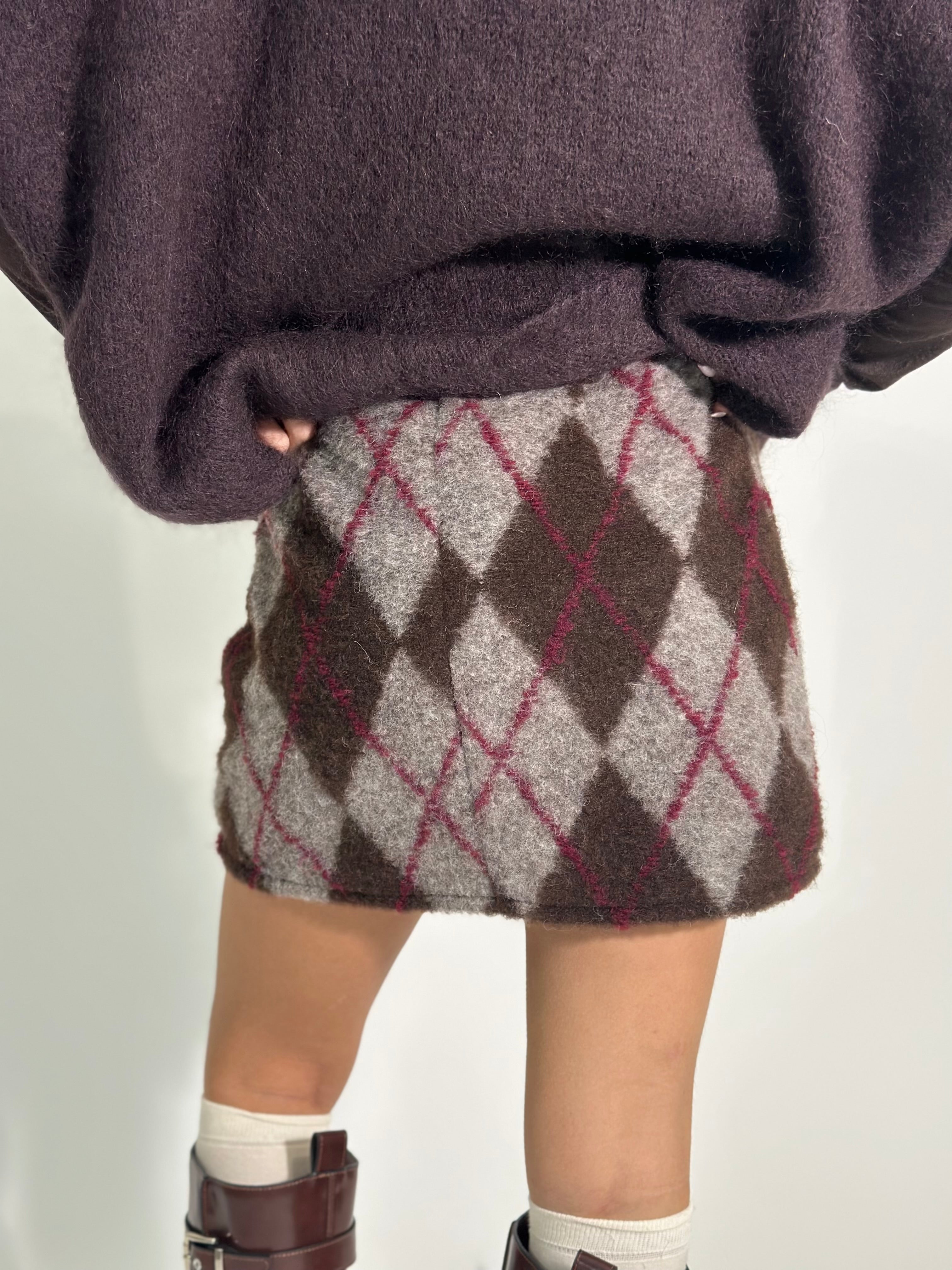 Gonna rombi 9705 MORO