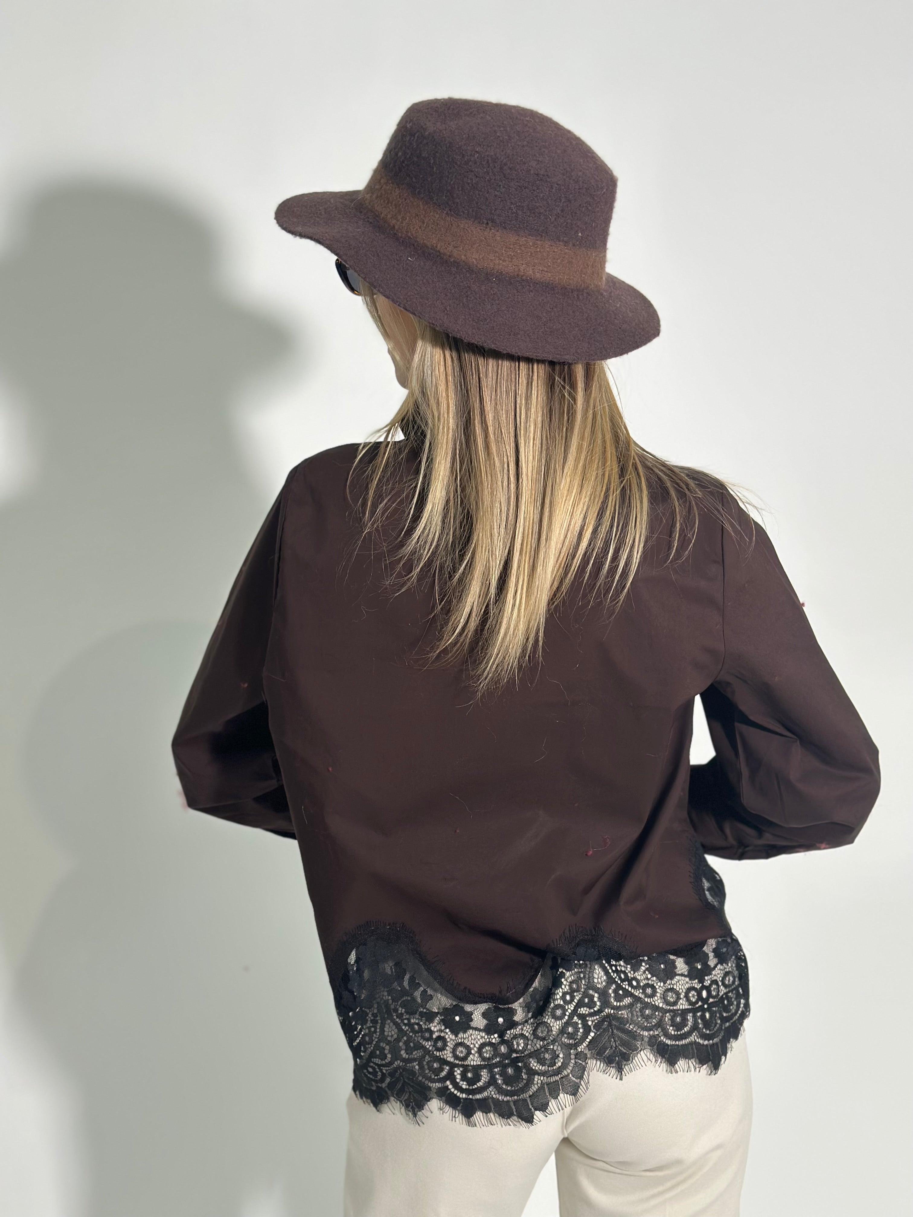 Camicia bastoncino pizzo 4793