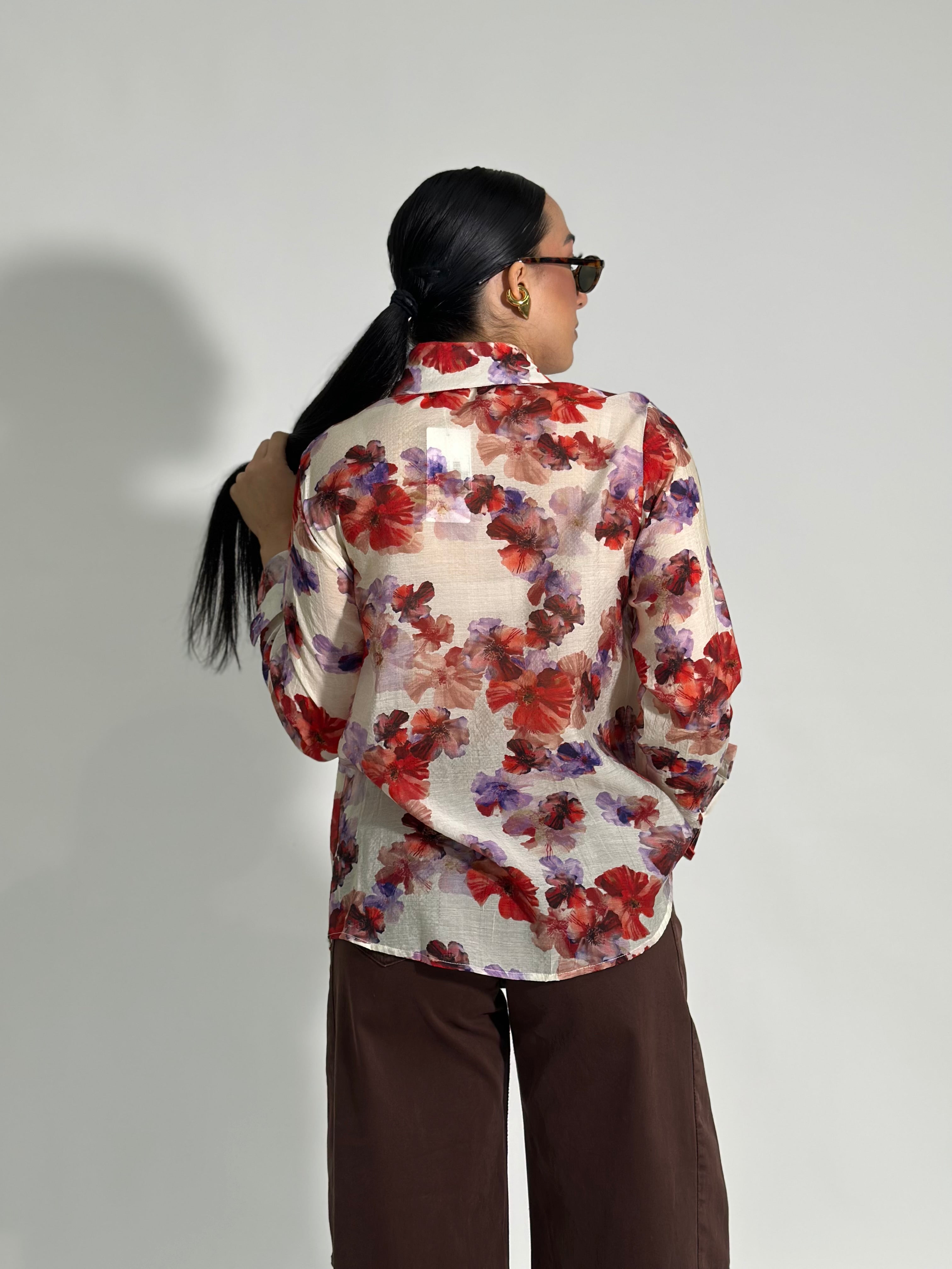 Camicia flowers 1502