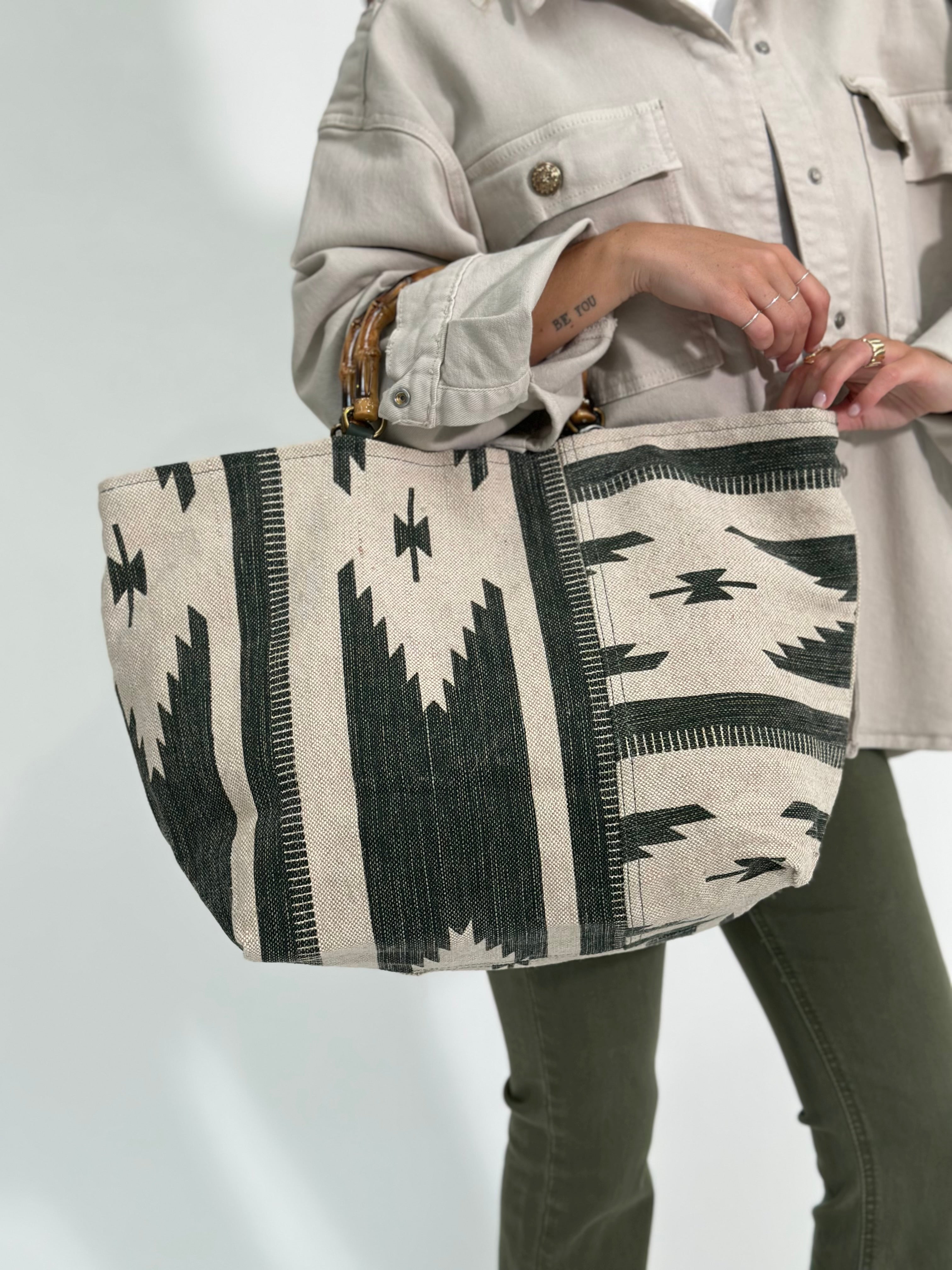 Borsa bambù maxi 3809