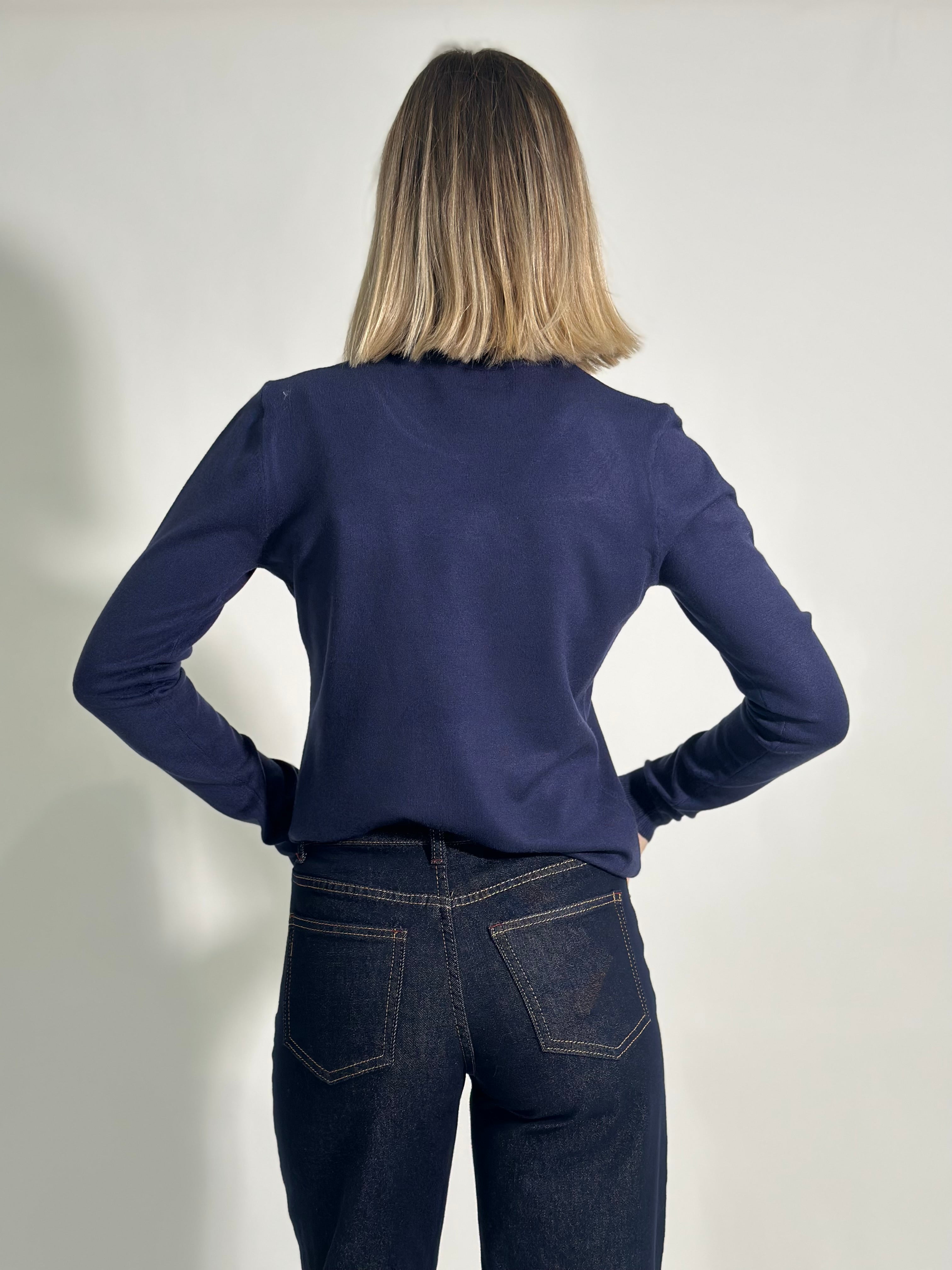 Maglia girocollo basic C652