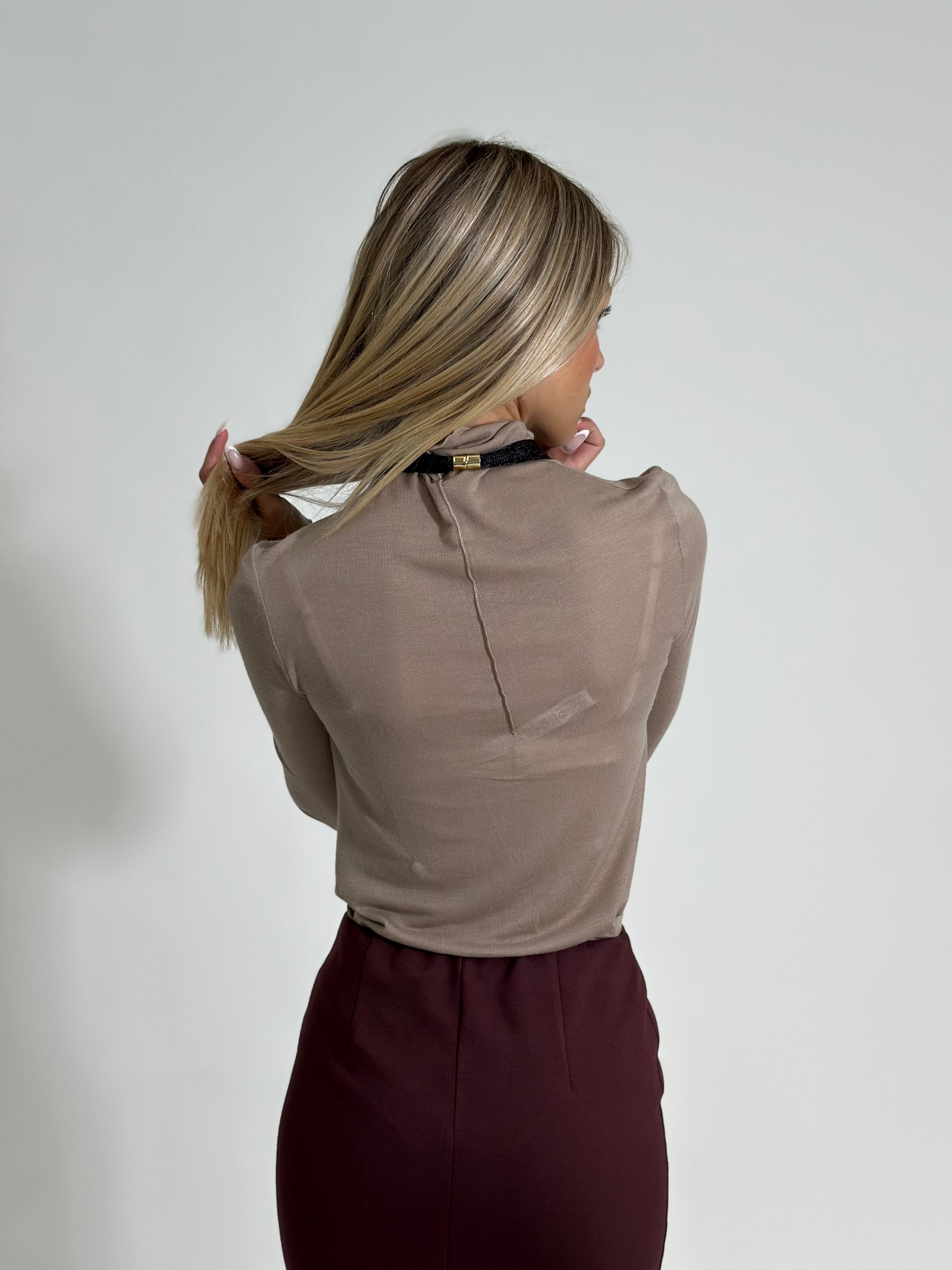 Maglia lupetto basica ME3X004
