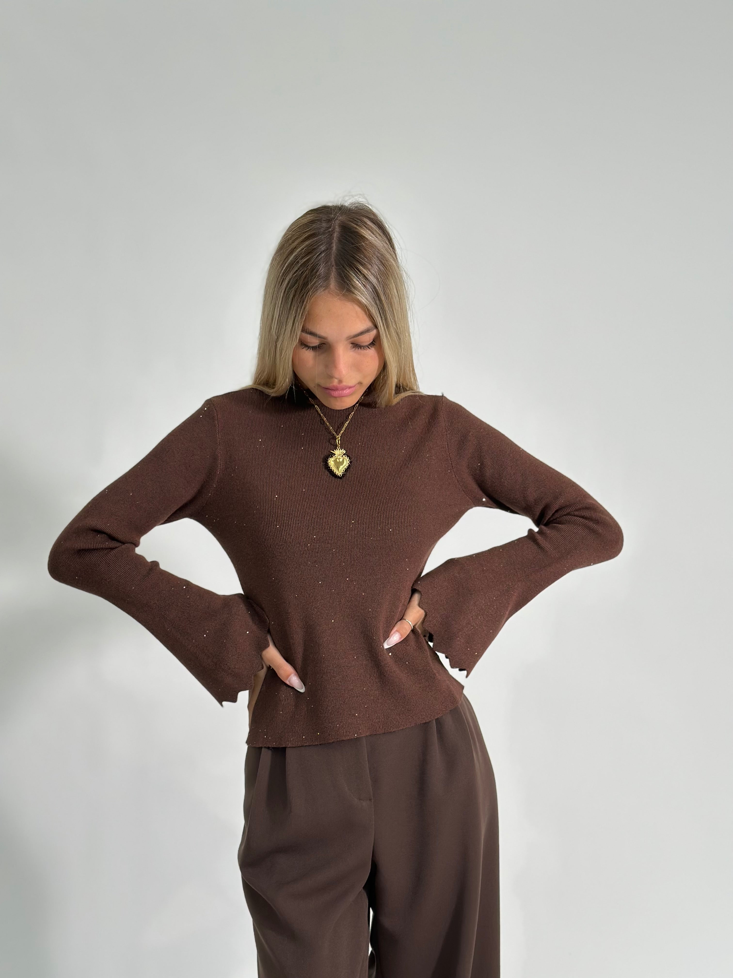 Maglia smerlo NZ5513 MORO