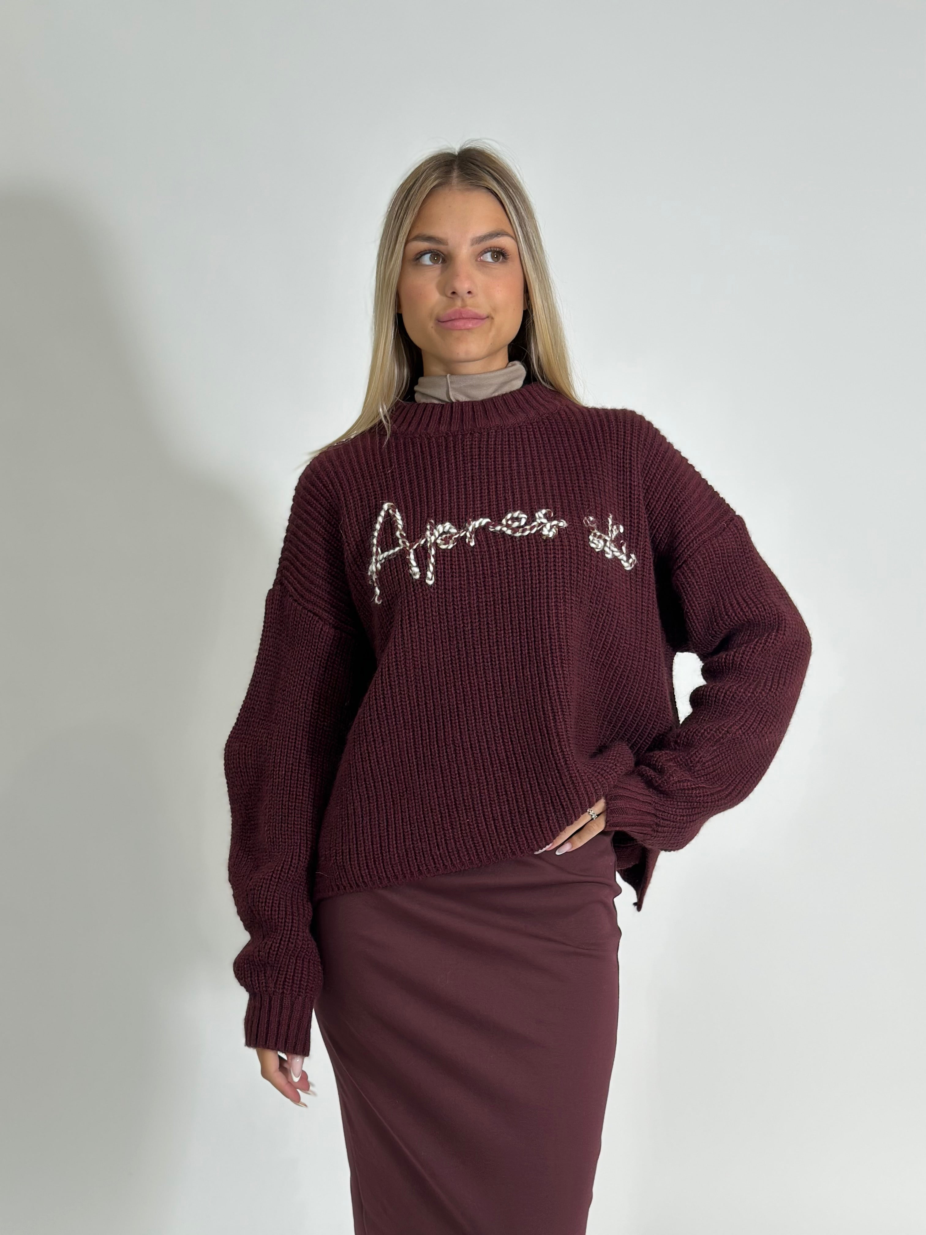 Maglia Apres ZD0061 BURGUNDY