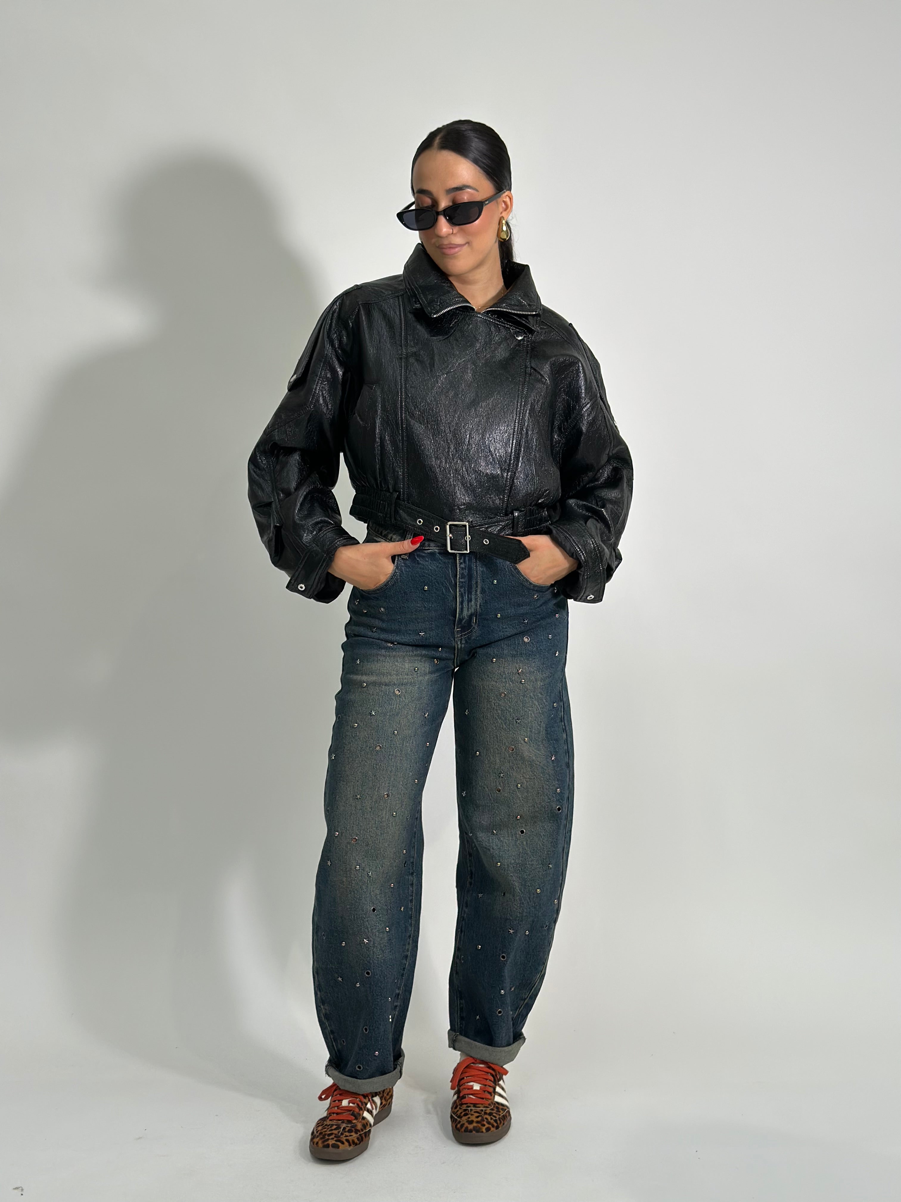 Jeans Baloon borchie DX6096