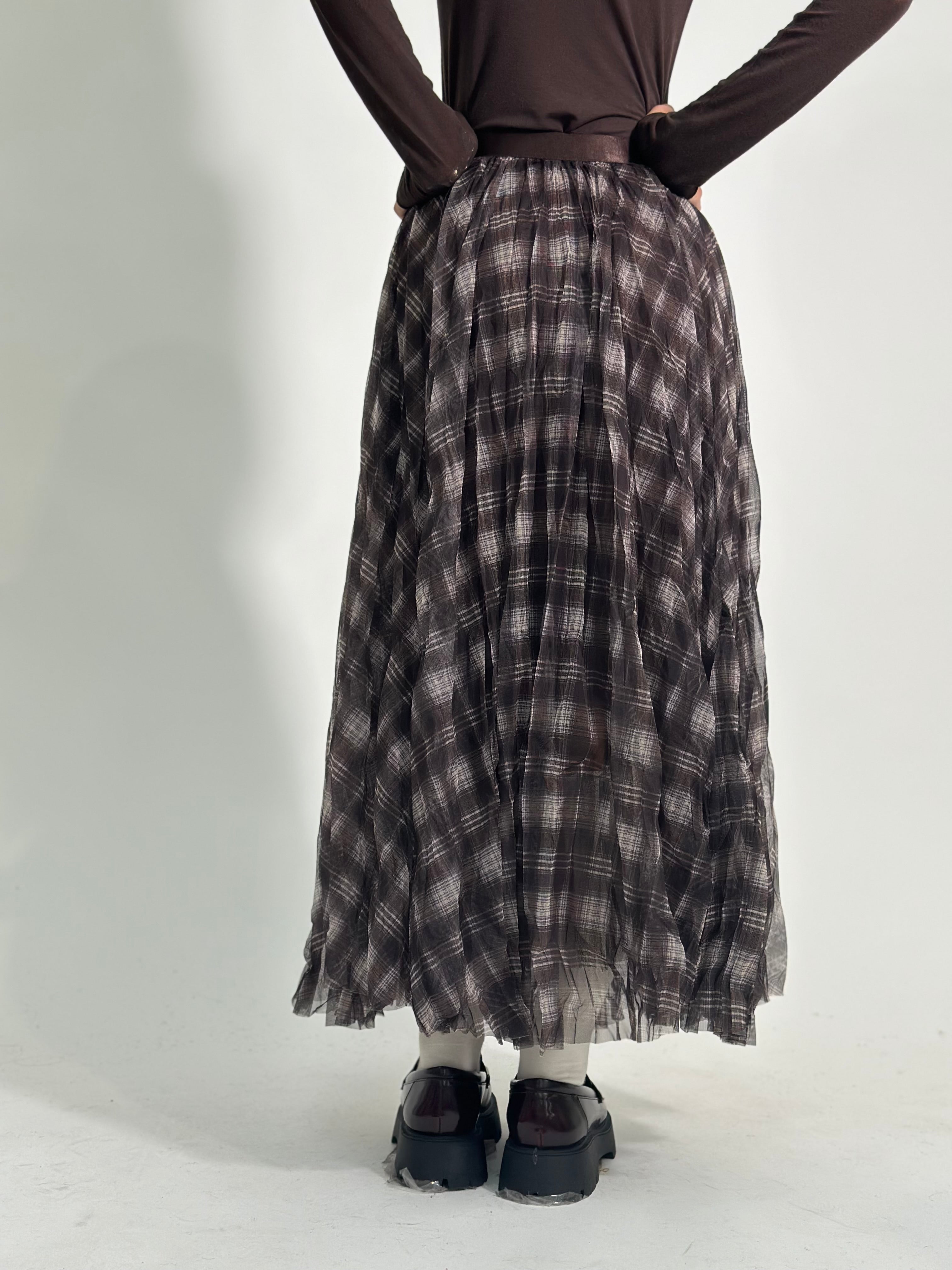 Gonna tulle 8821 MORO-PANNA