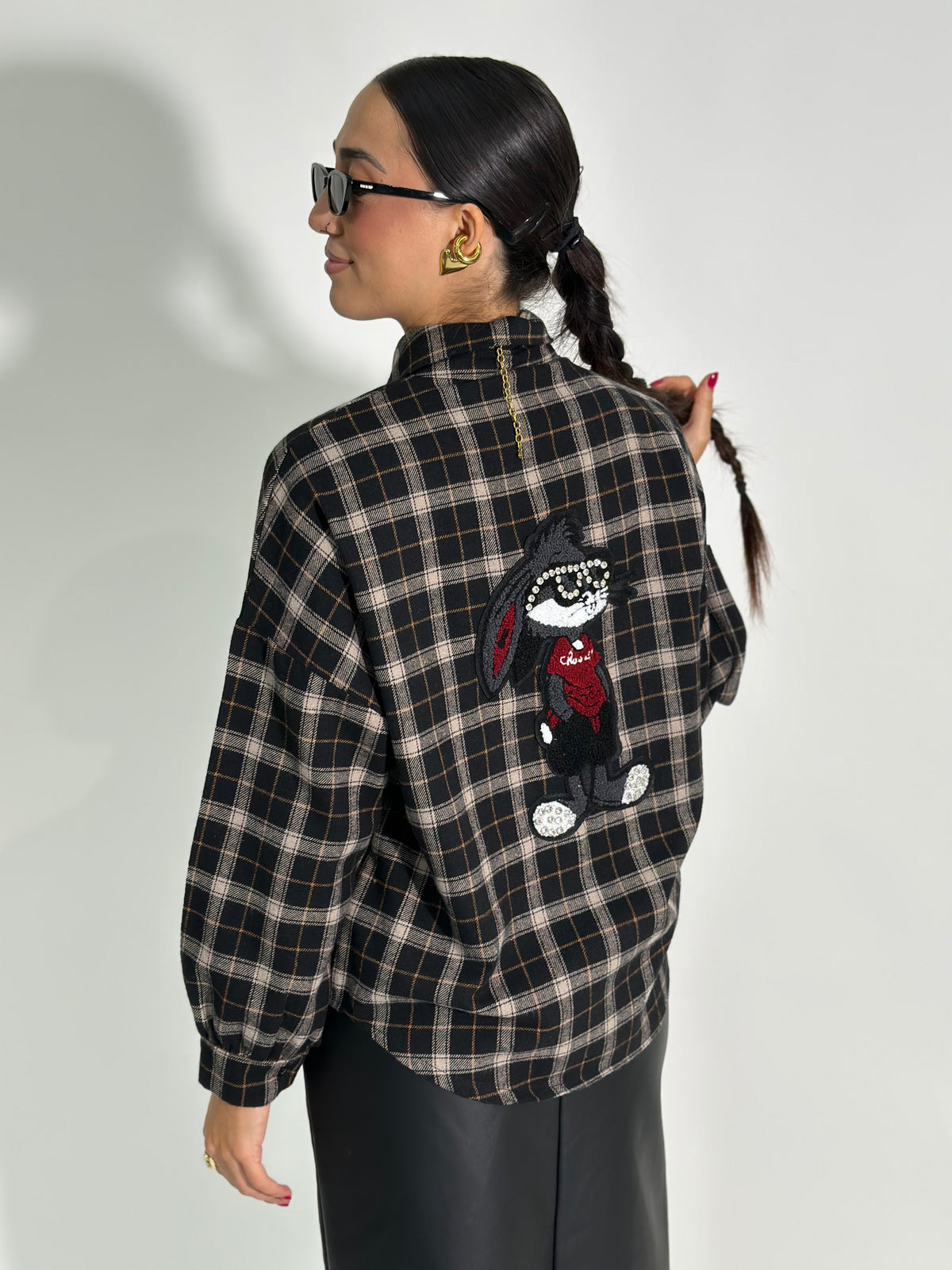 Camicia Bunny 7322 NERO
