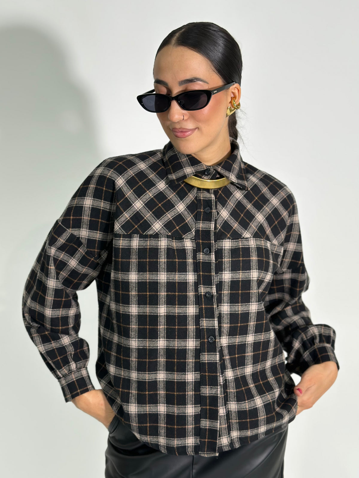 Camicia Bunny 7322 NERO