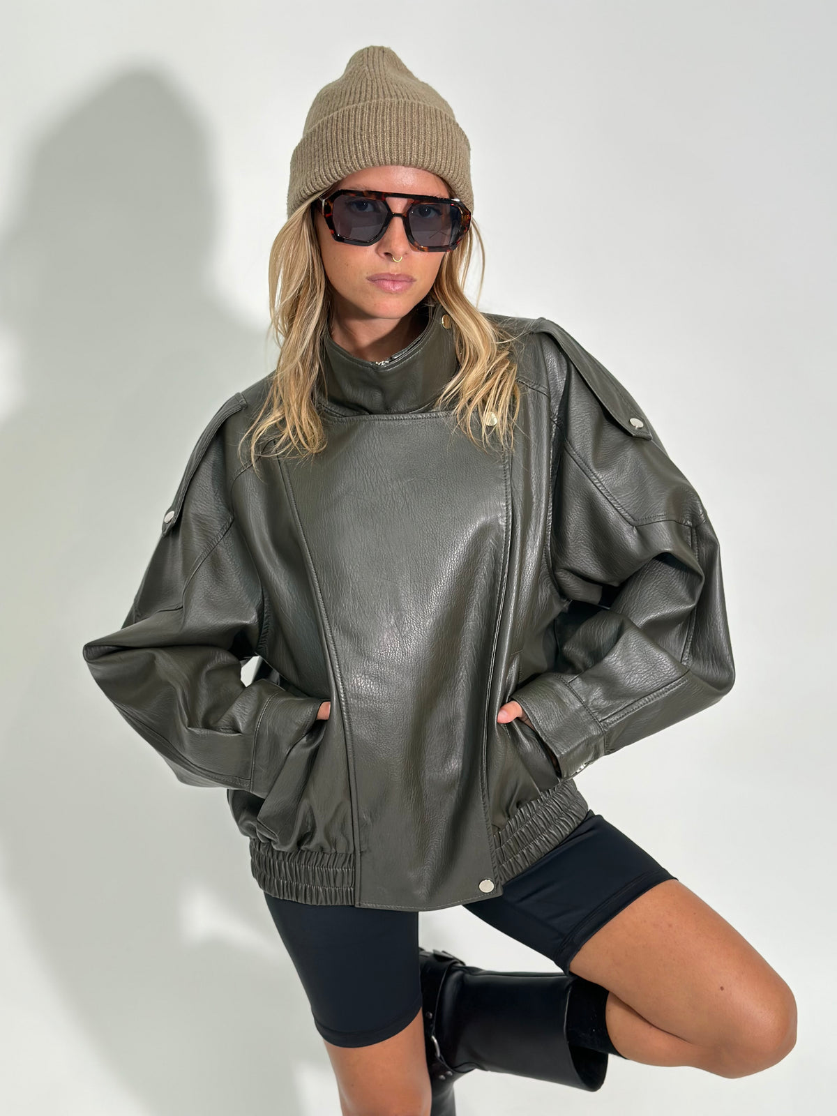 Chiodo nappa 6006 VERDE M
