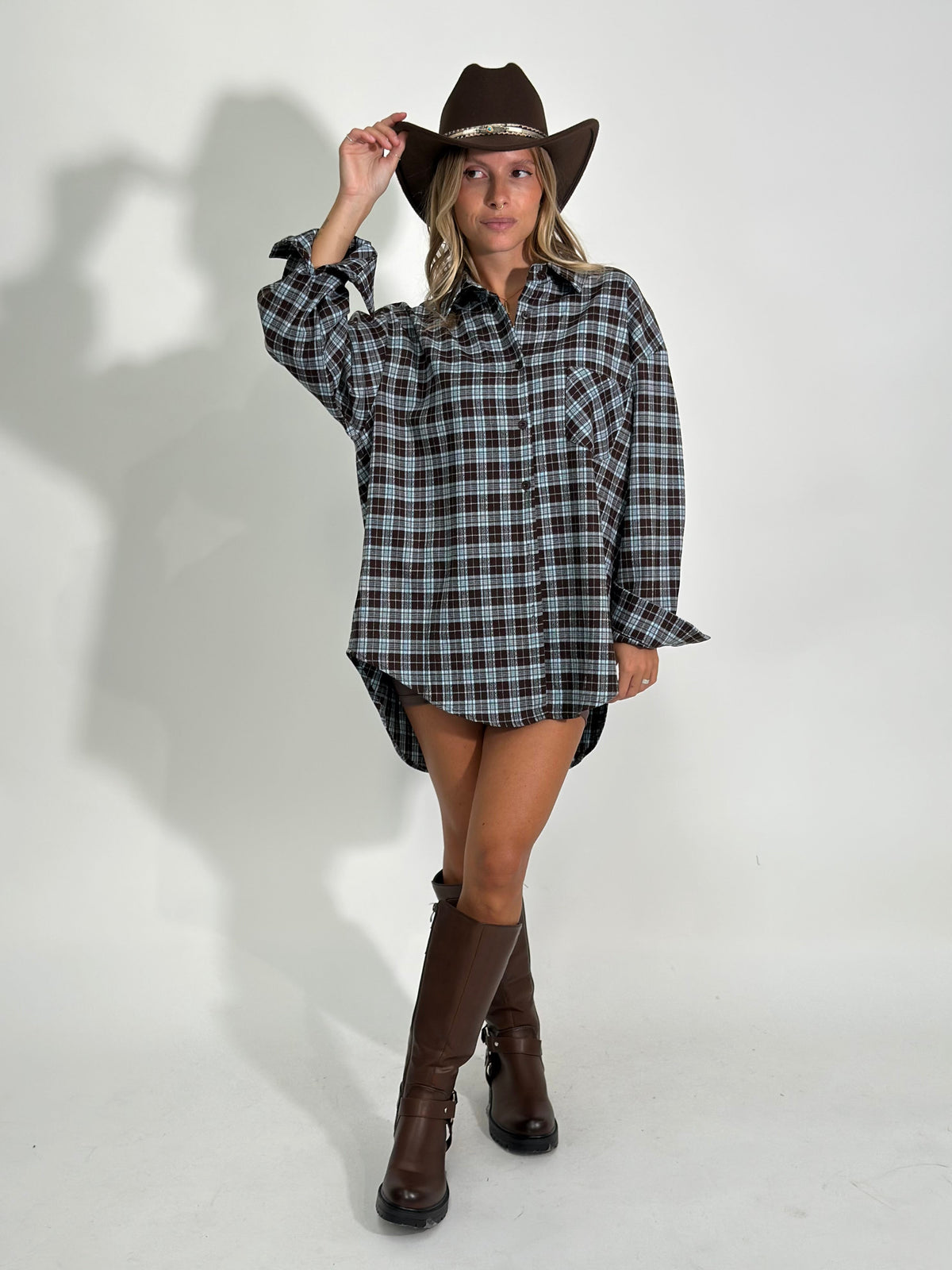 Camicia quadretti 17501