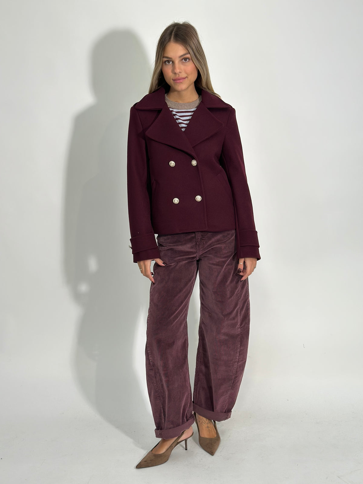 Giaccone Regency doppiopetto 82731 BORDO'