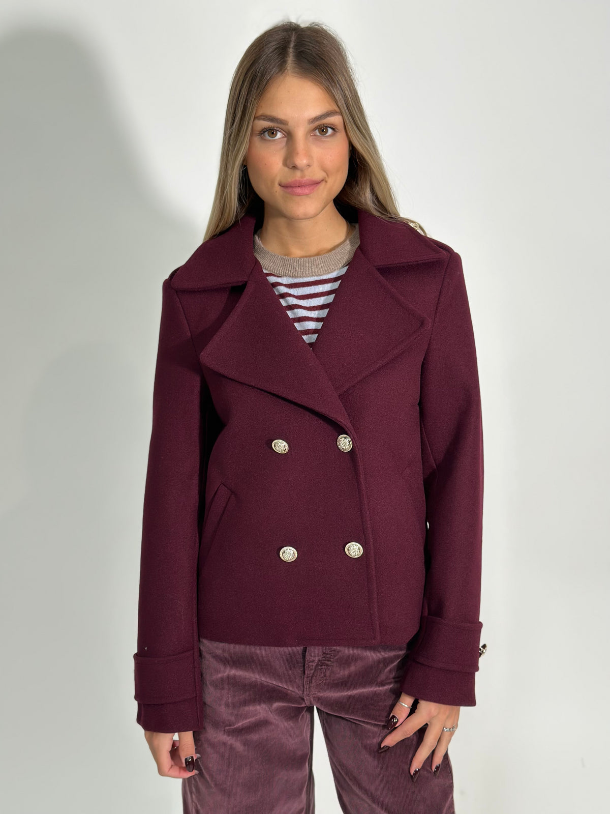 Giaccone Regency doppiopetto 82731 BORDO'