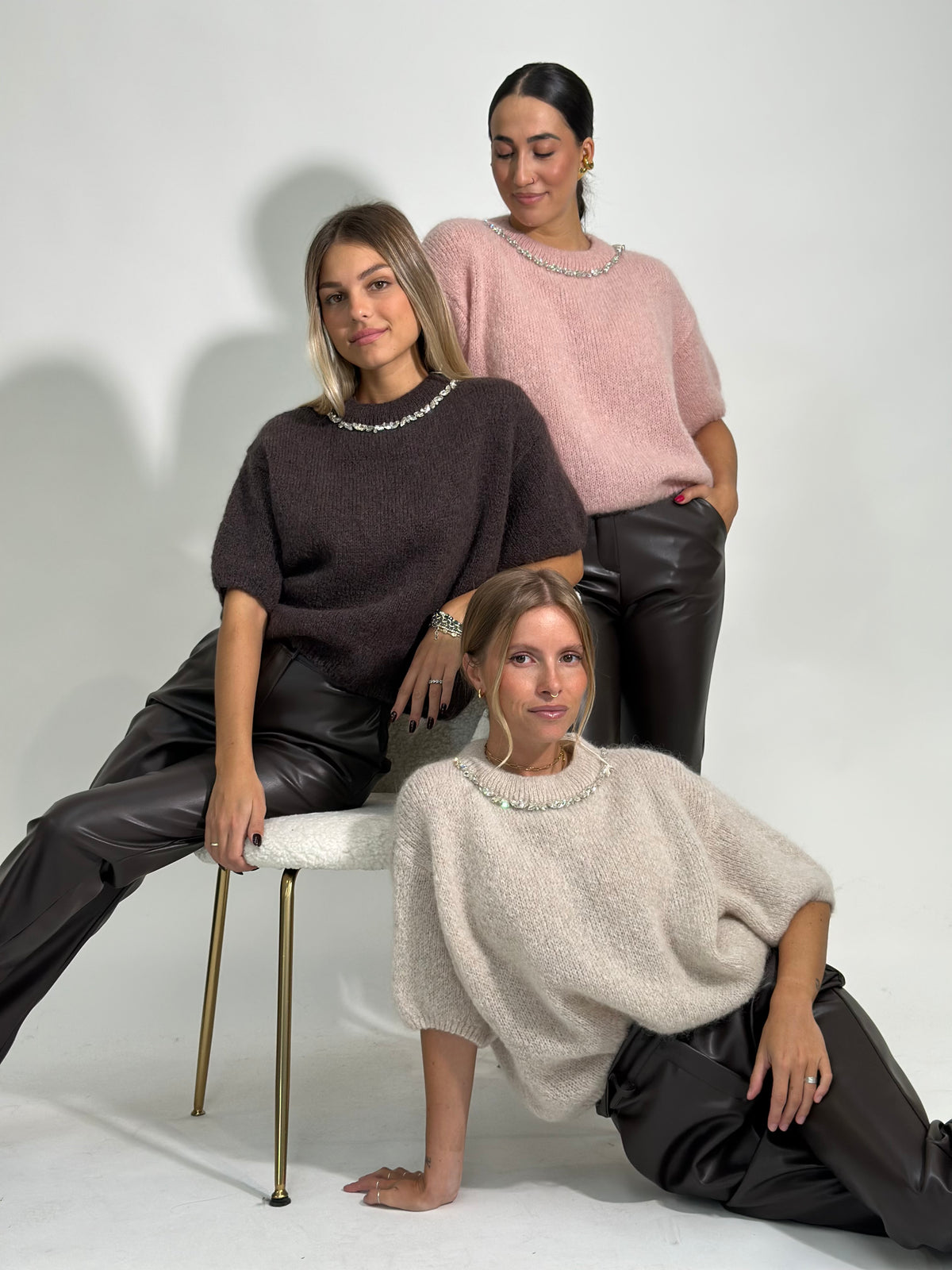 Maglia scatoletta mohair 24123