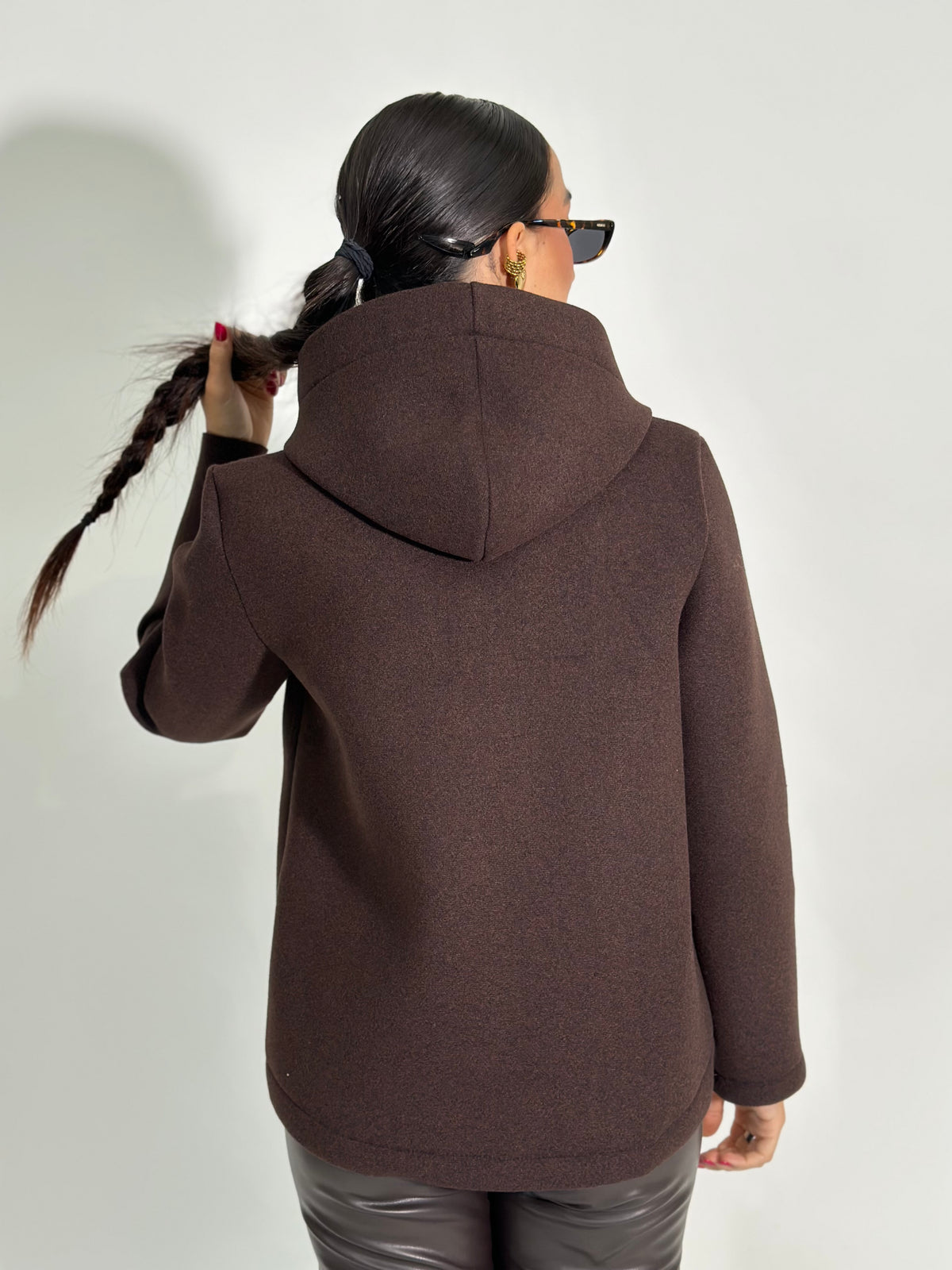 Giacca neoprene cappuccio 26087