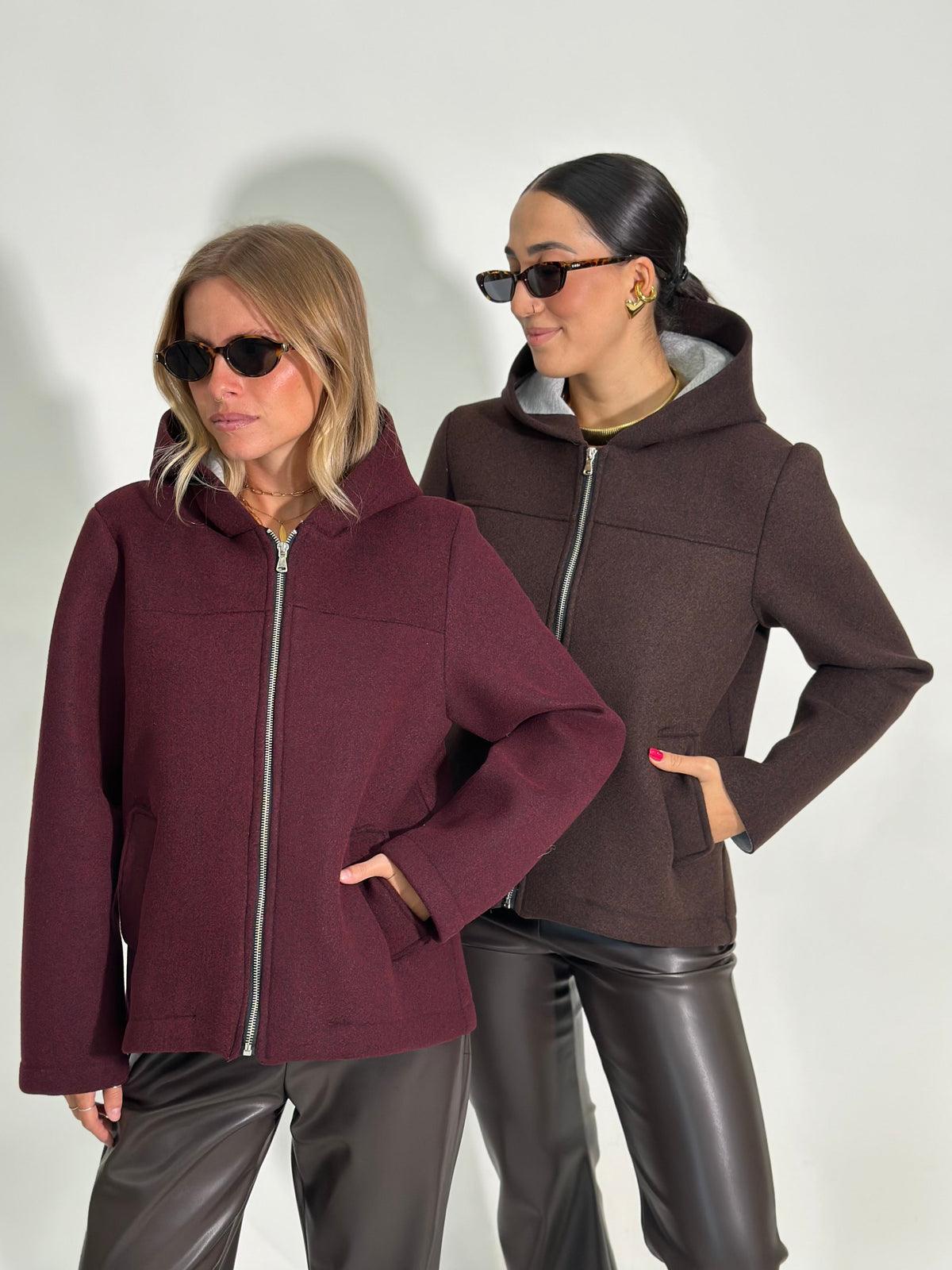 Giacca neoprene cappuccio 26087