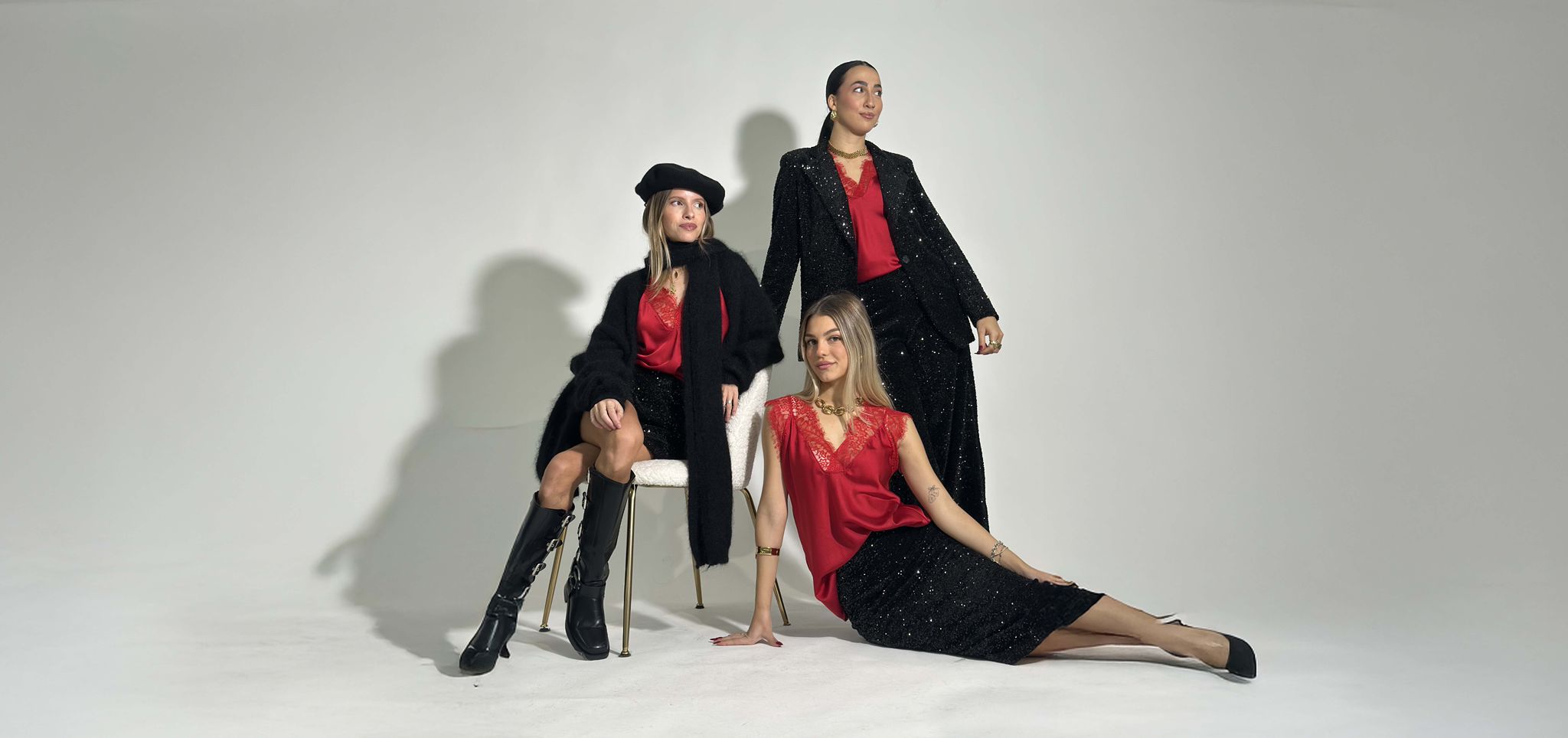 Pelliccia midi bottone gioiello 0263 MORO