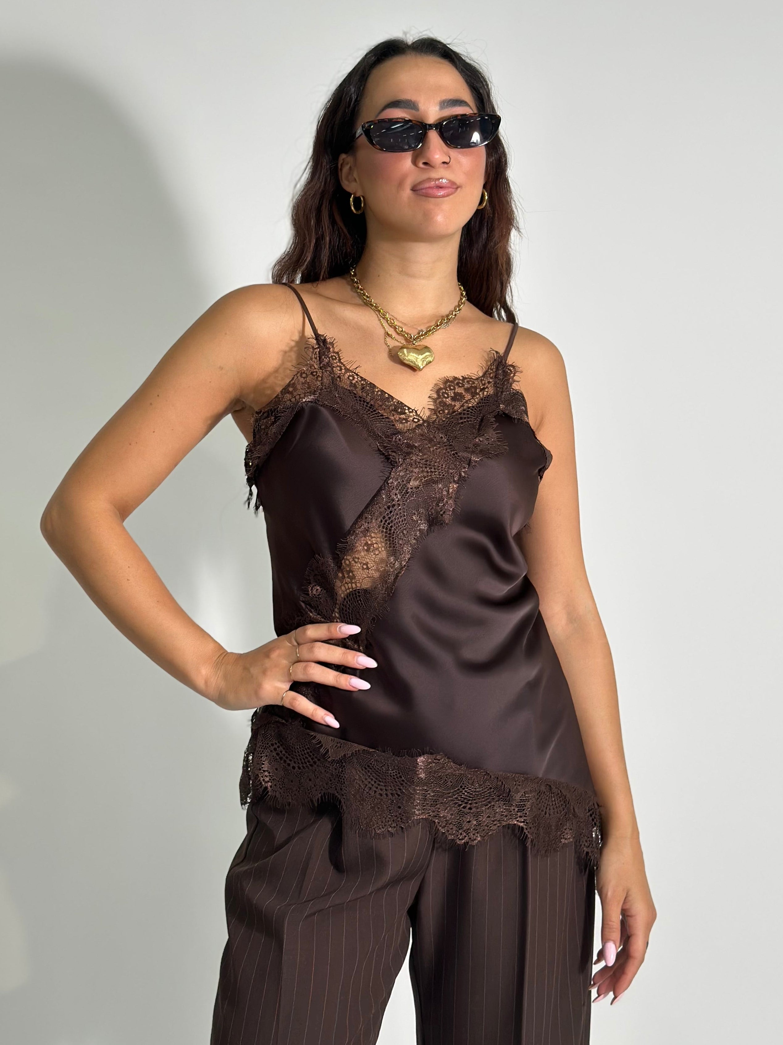 Top lingerie L316 MORO