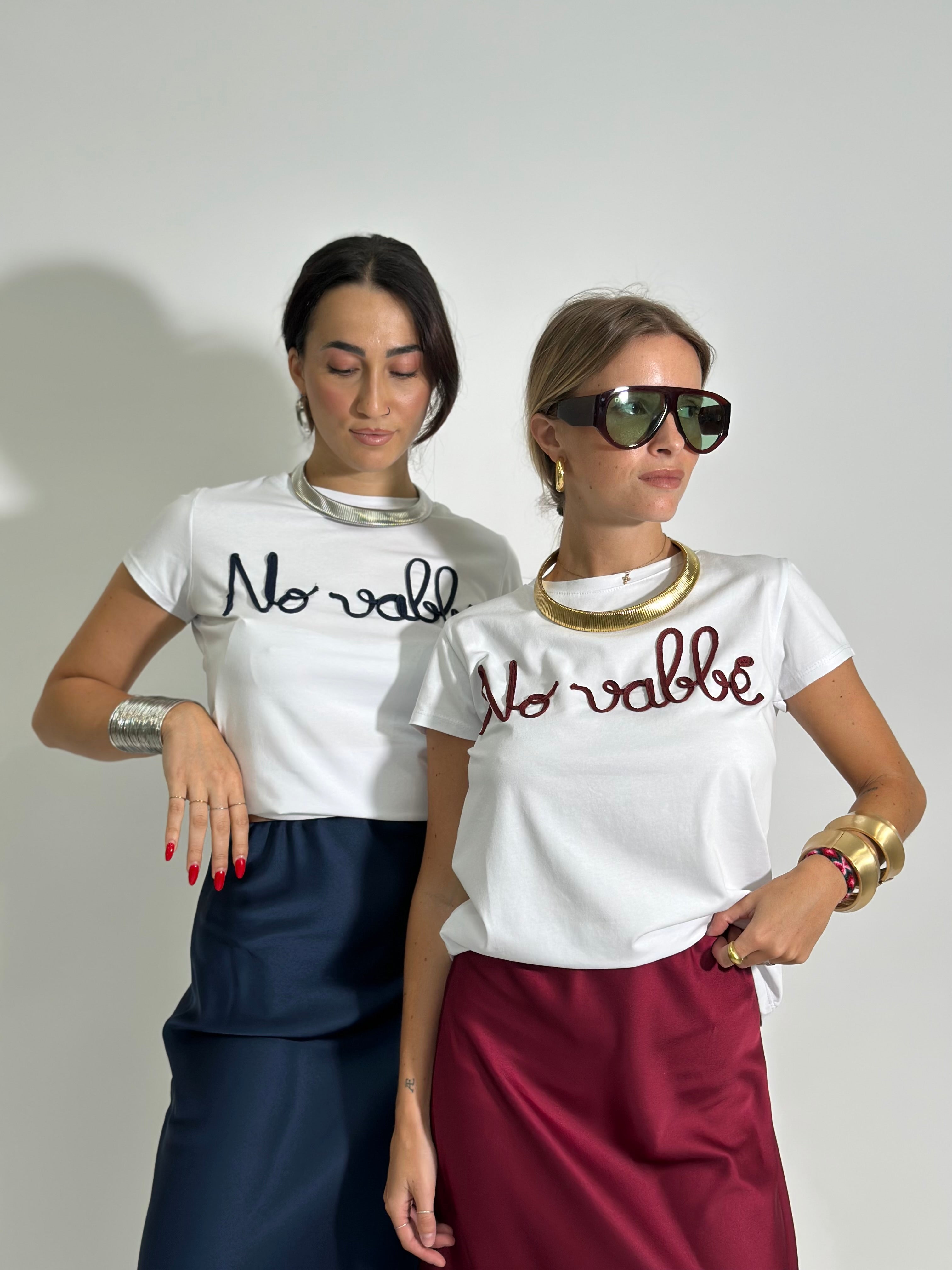 T-shirt No Vabbè 24022 BORDO
