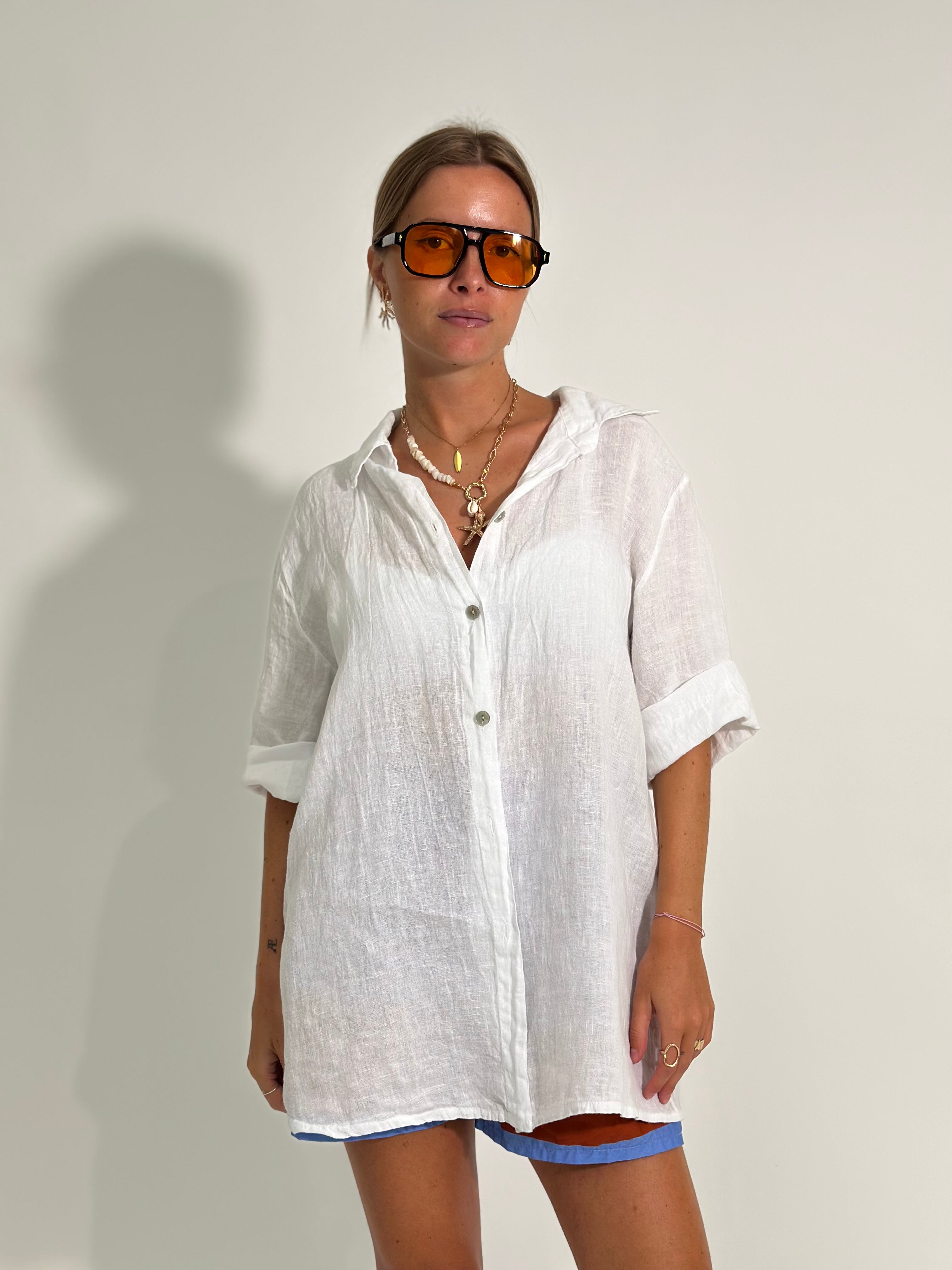 Camicia lino 100% 1789