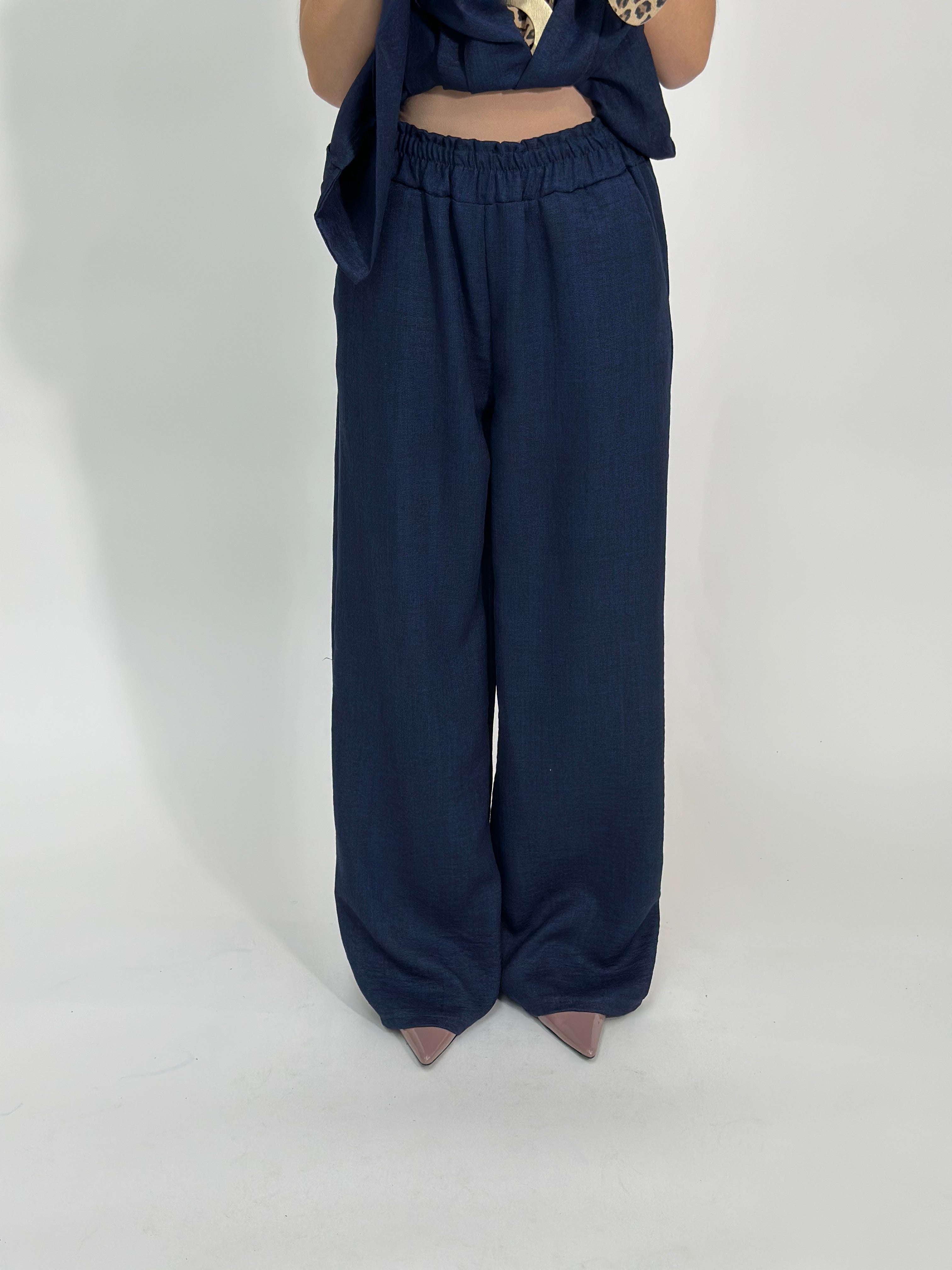 Completo smanicato 90487 BLU