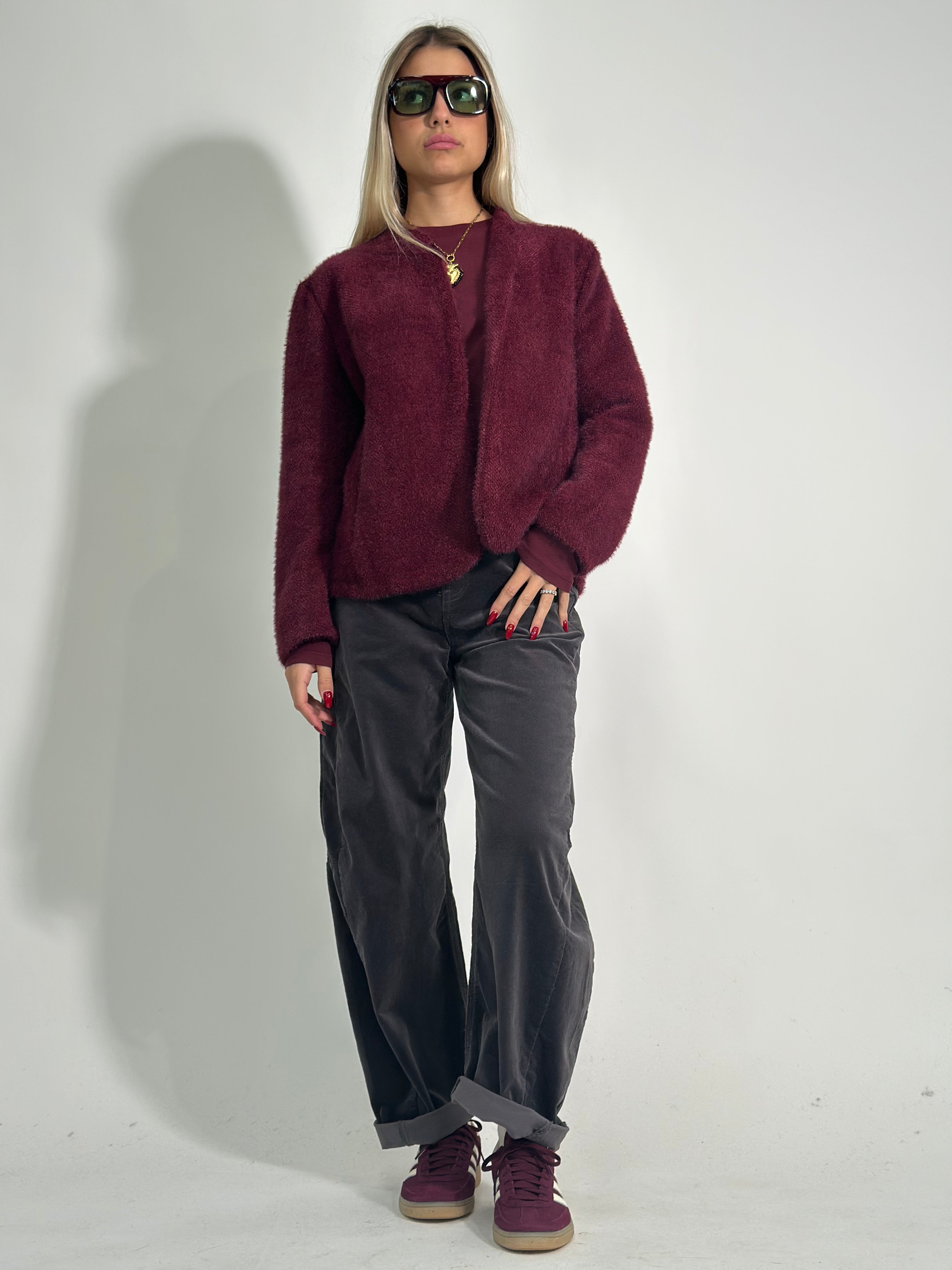 Pantalone baloon costina 9320 GRIGIO