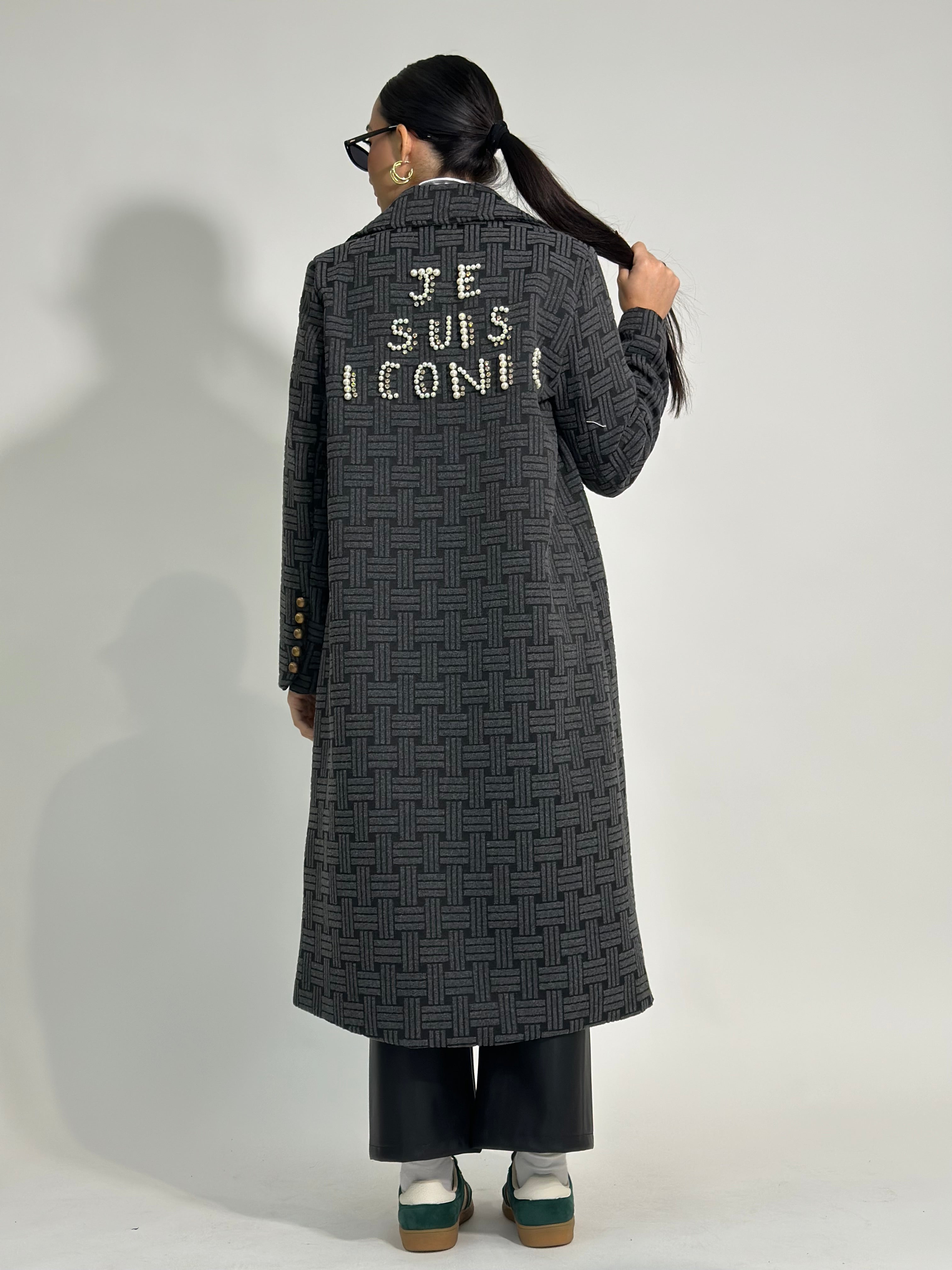 Cappotto strass 80233
