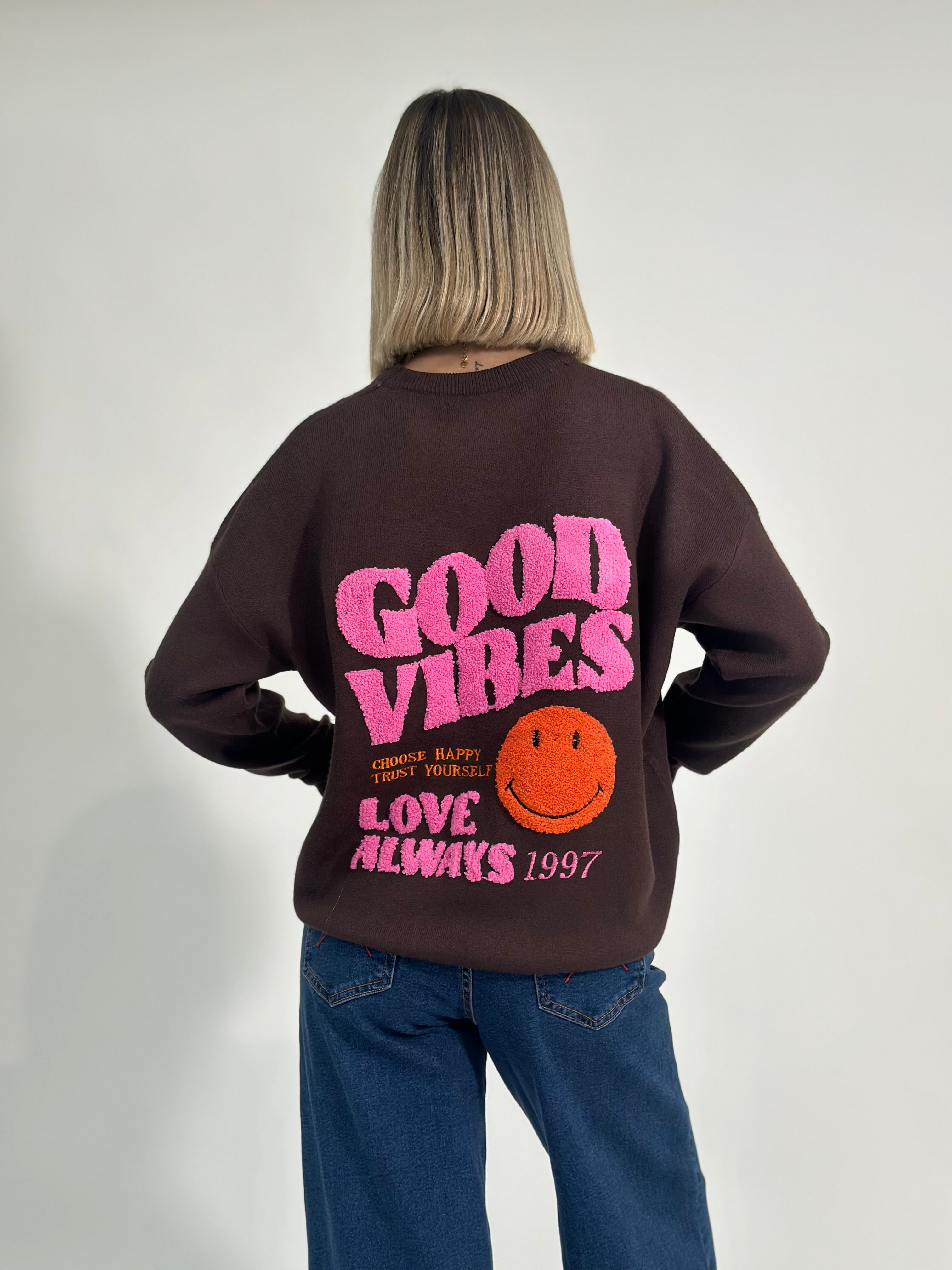 Maglia good vibes S11167