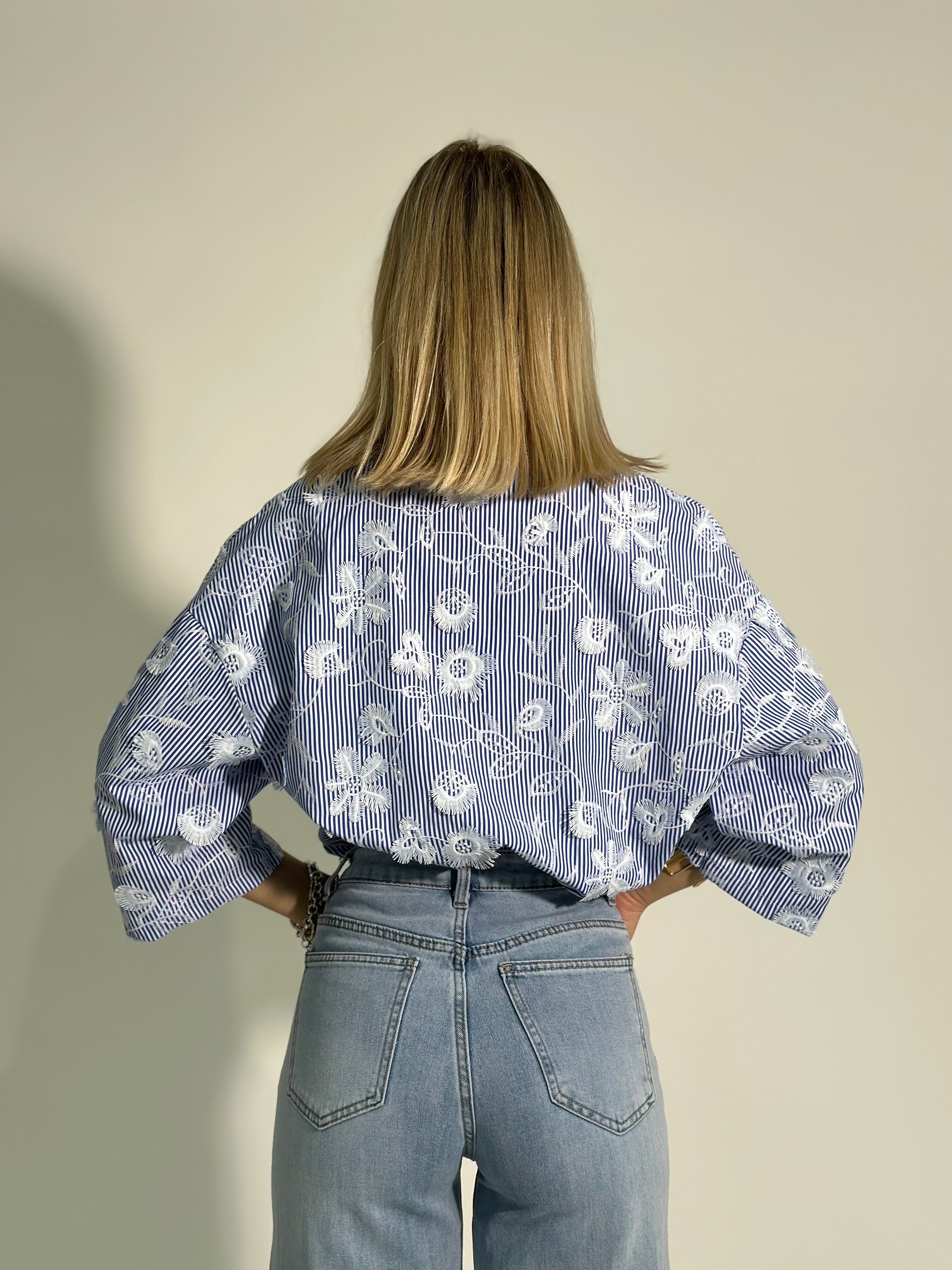 Camicia fiori 93990