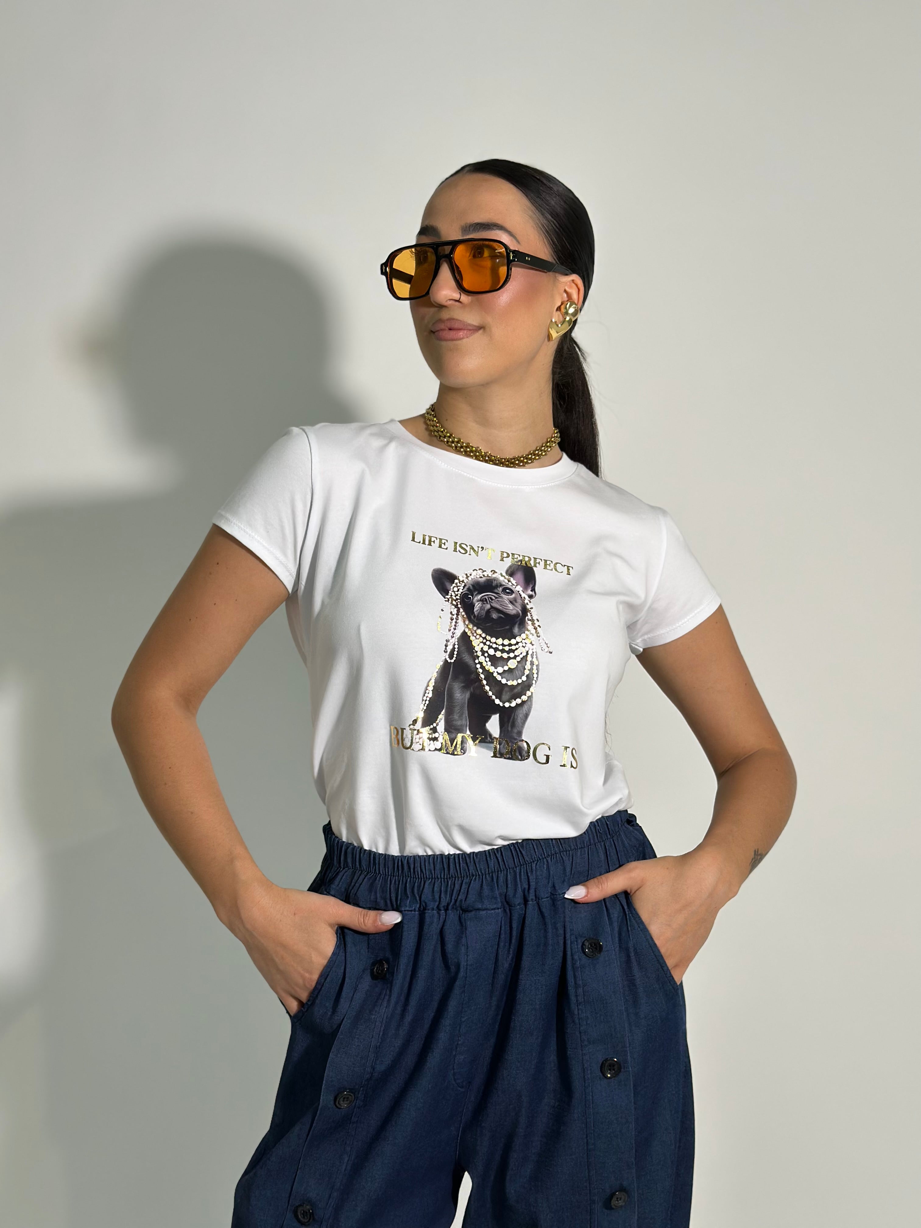 T-shirt bulldog 099