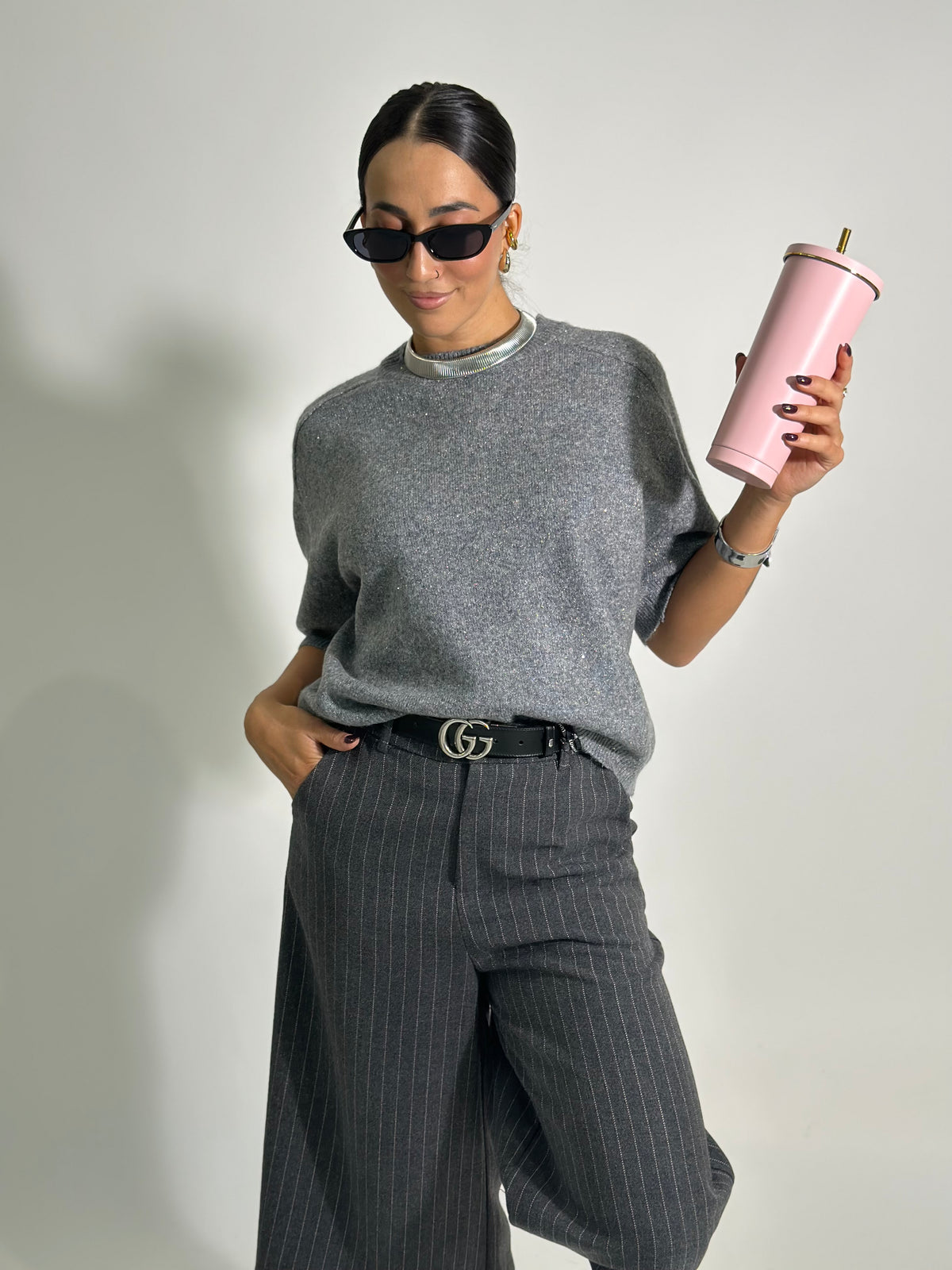 Maglia scatoletta lurex 7398