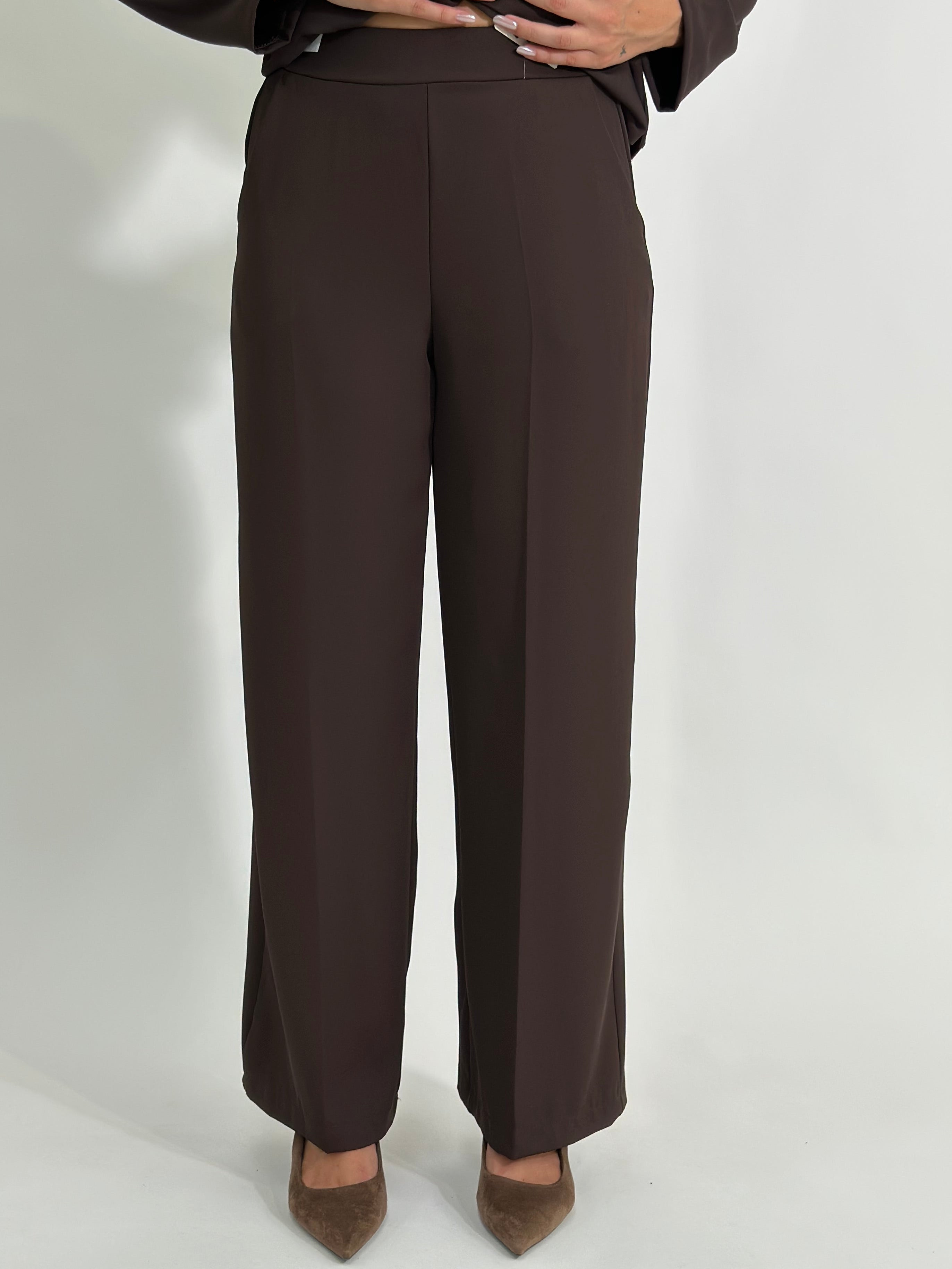 Pantalone fluido 7270 MORO