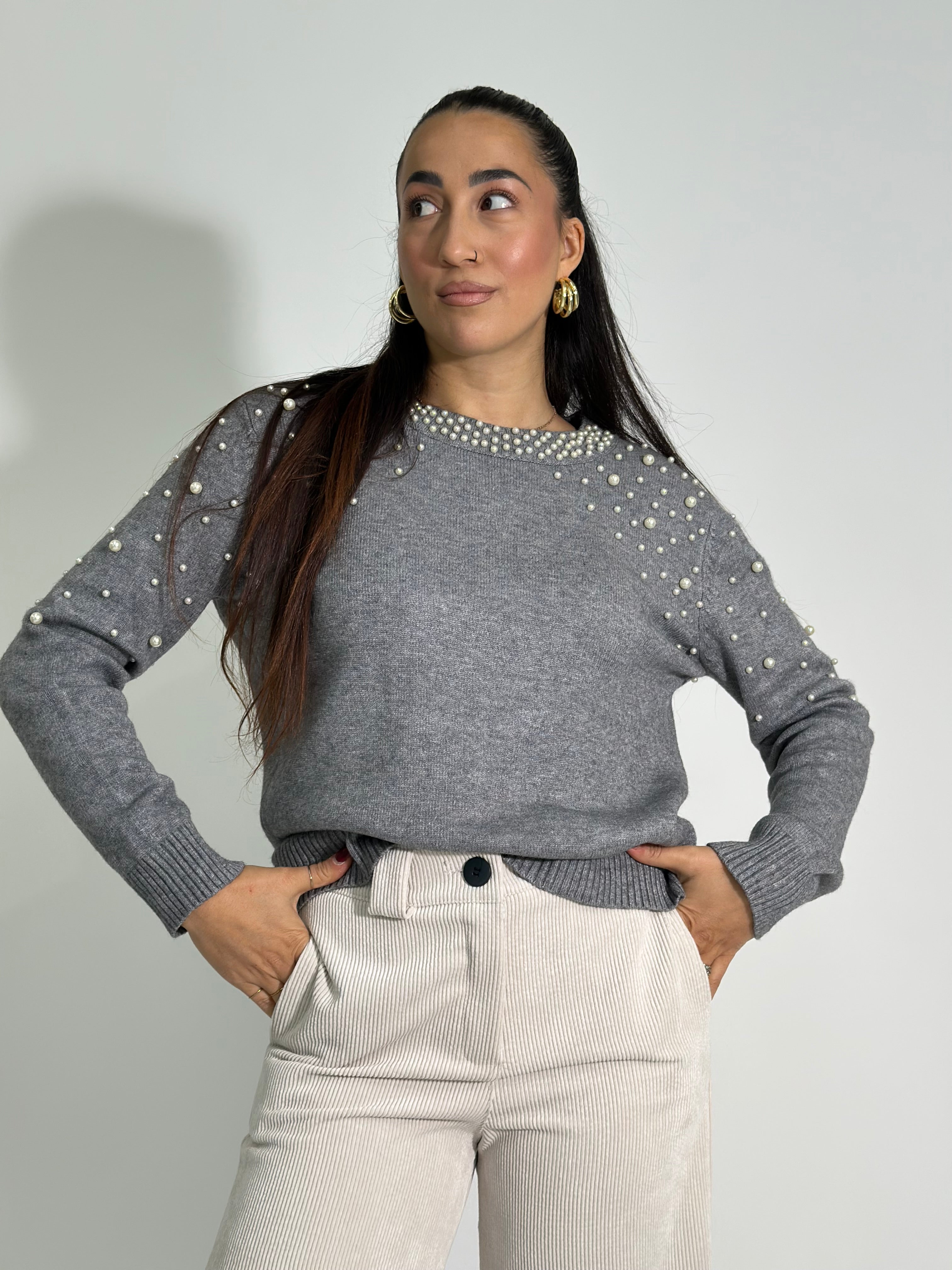 Maglia perle J28078 3+1 OMAGGIO