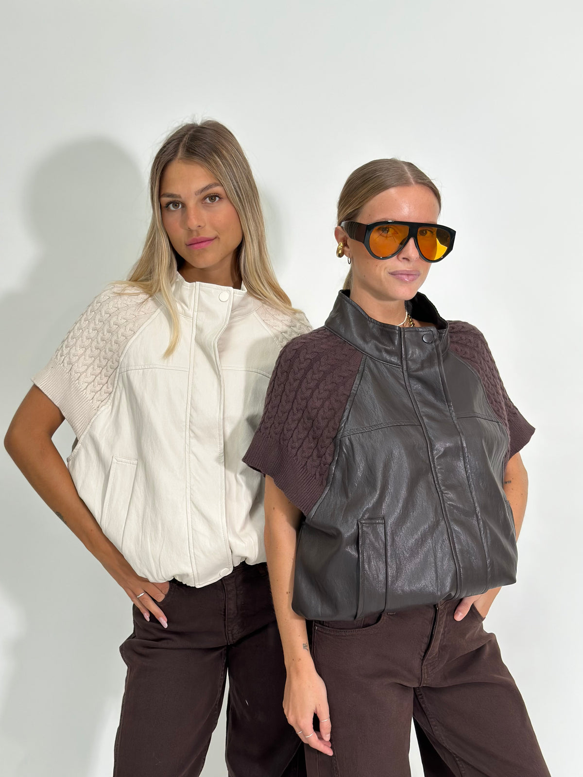 Gilet ecopelle M1357