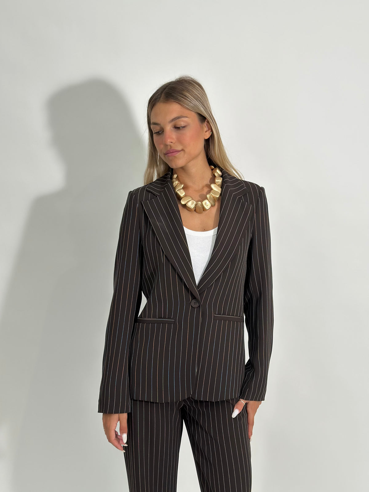 Tailleur gessato 83459