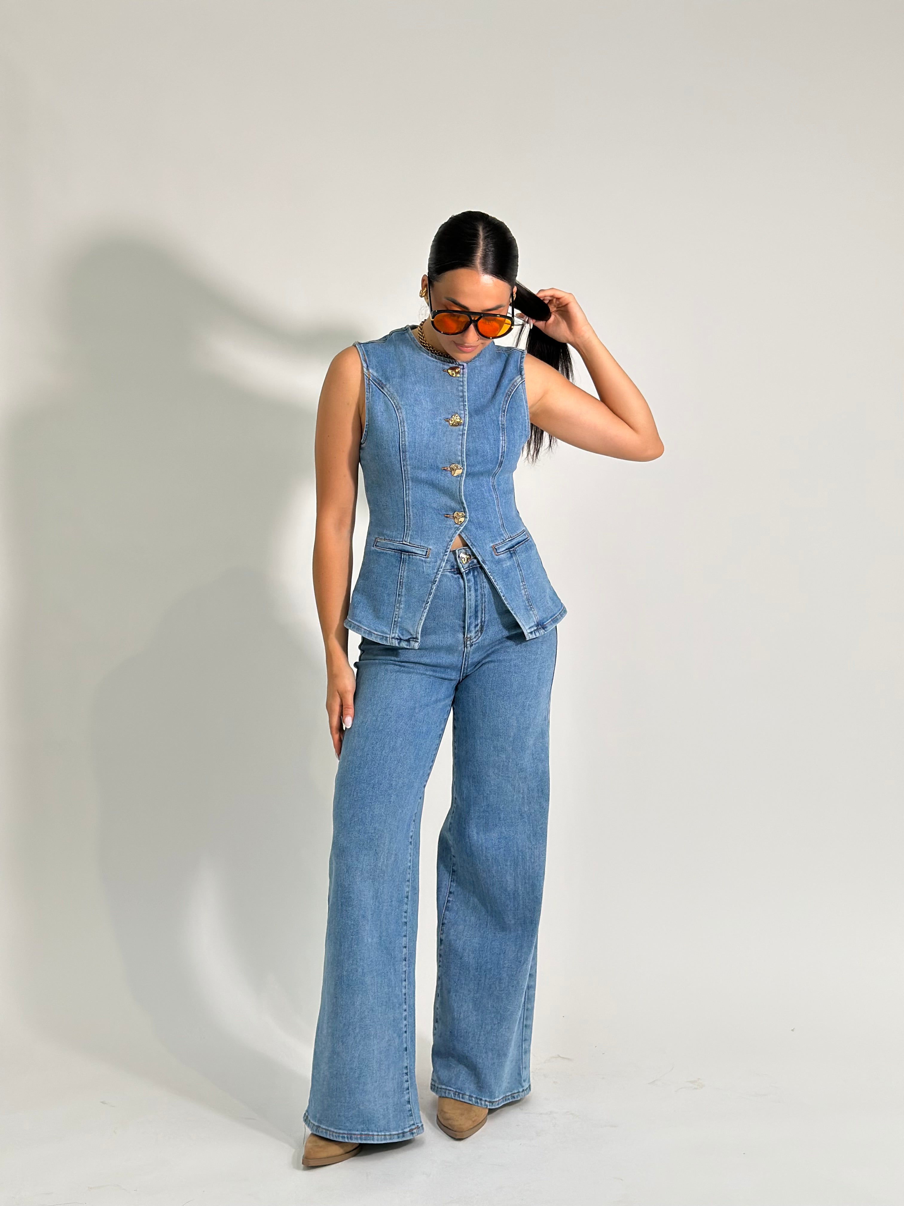 Completo denim YX559