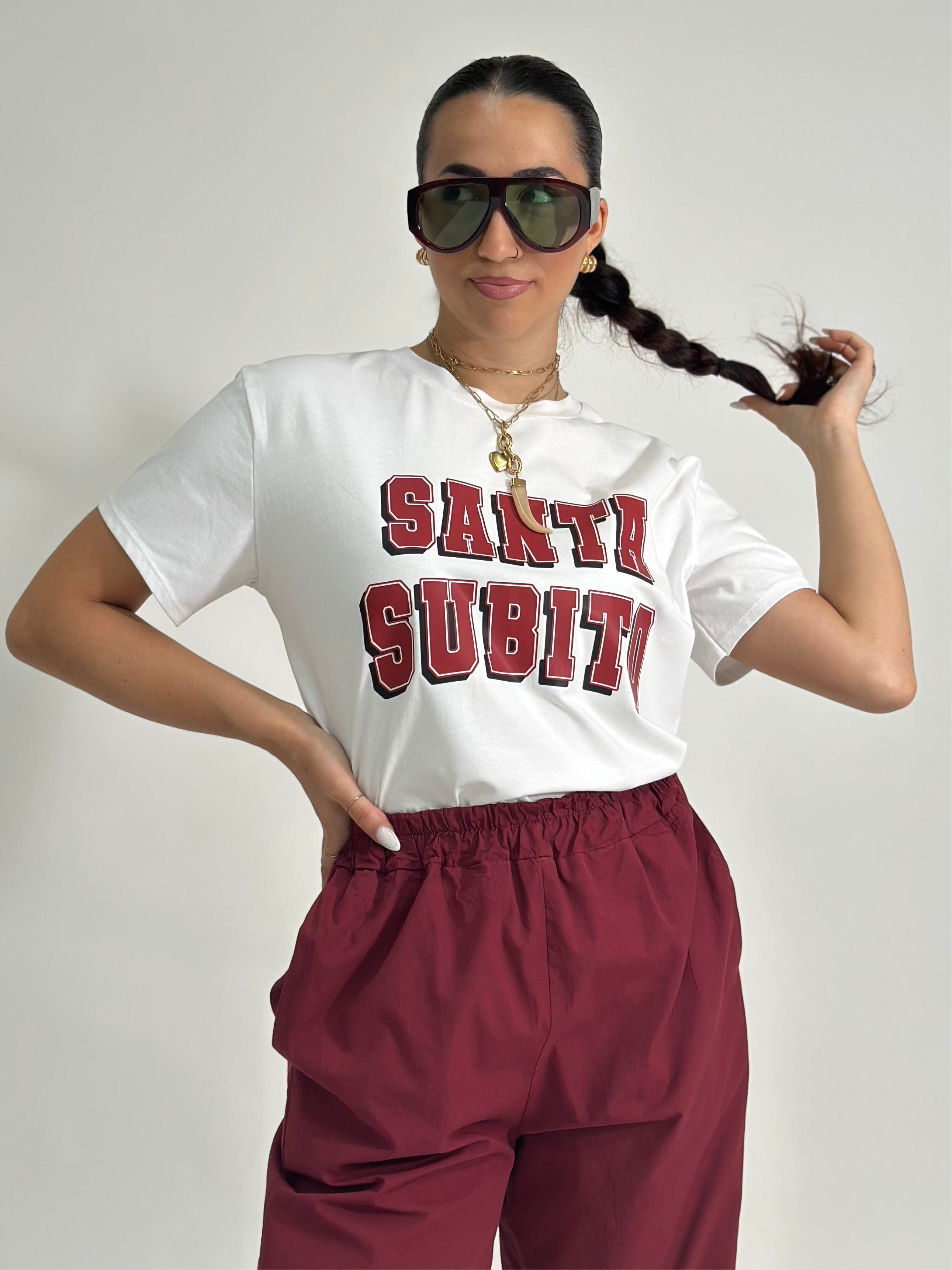 T-shirt C100 SANTA SUBITO