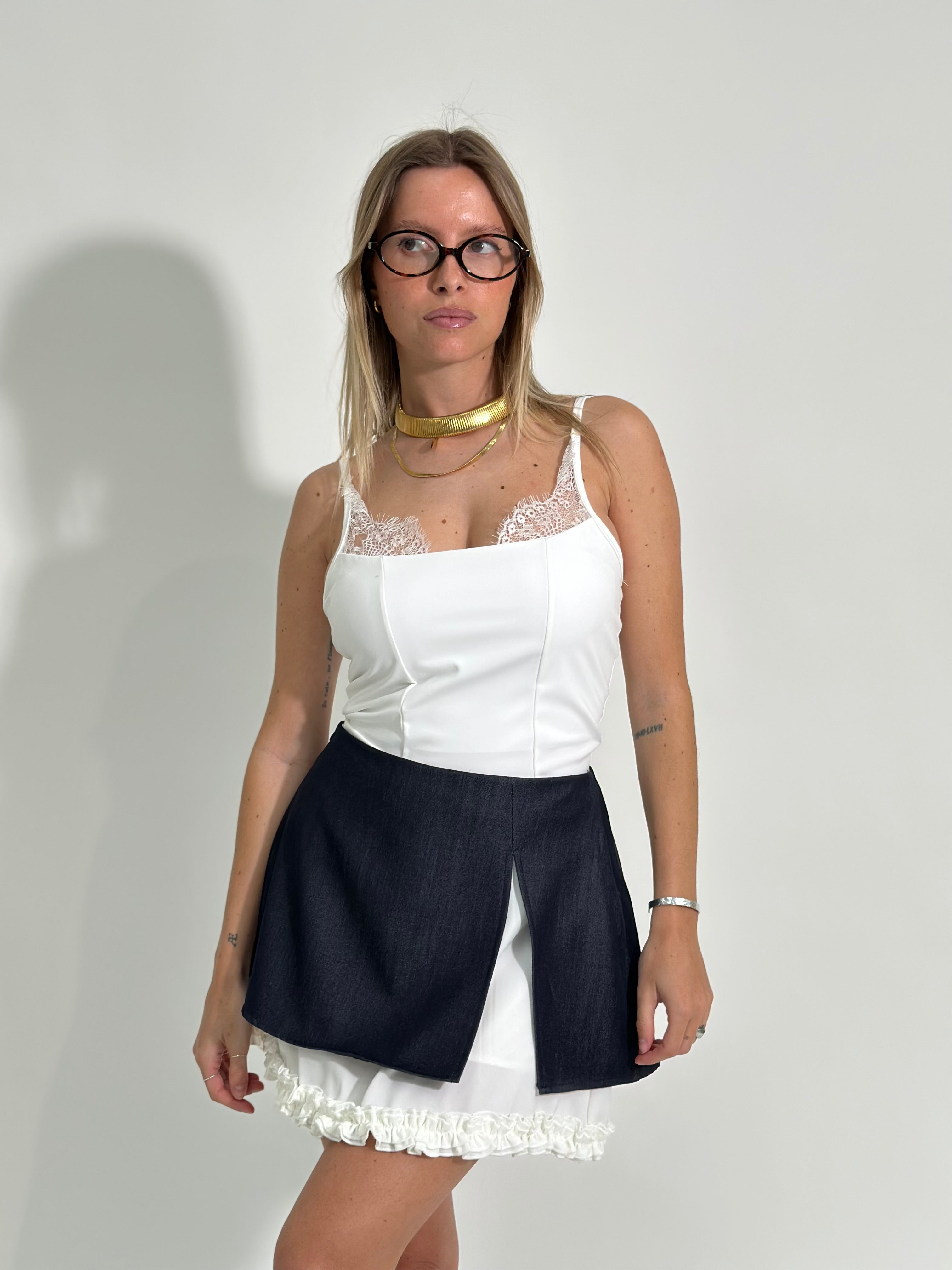Top lingerie 1030 BIANCO