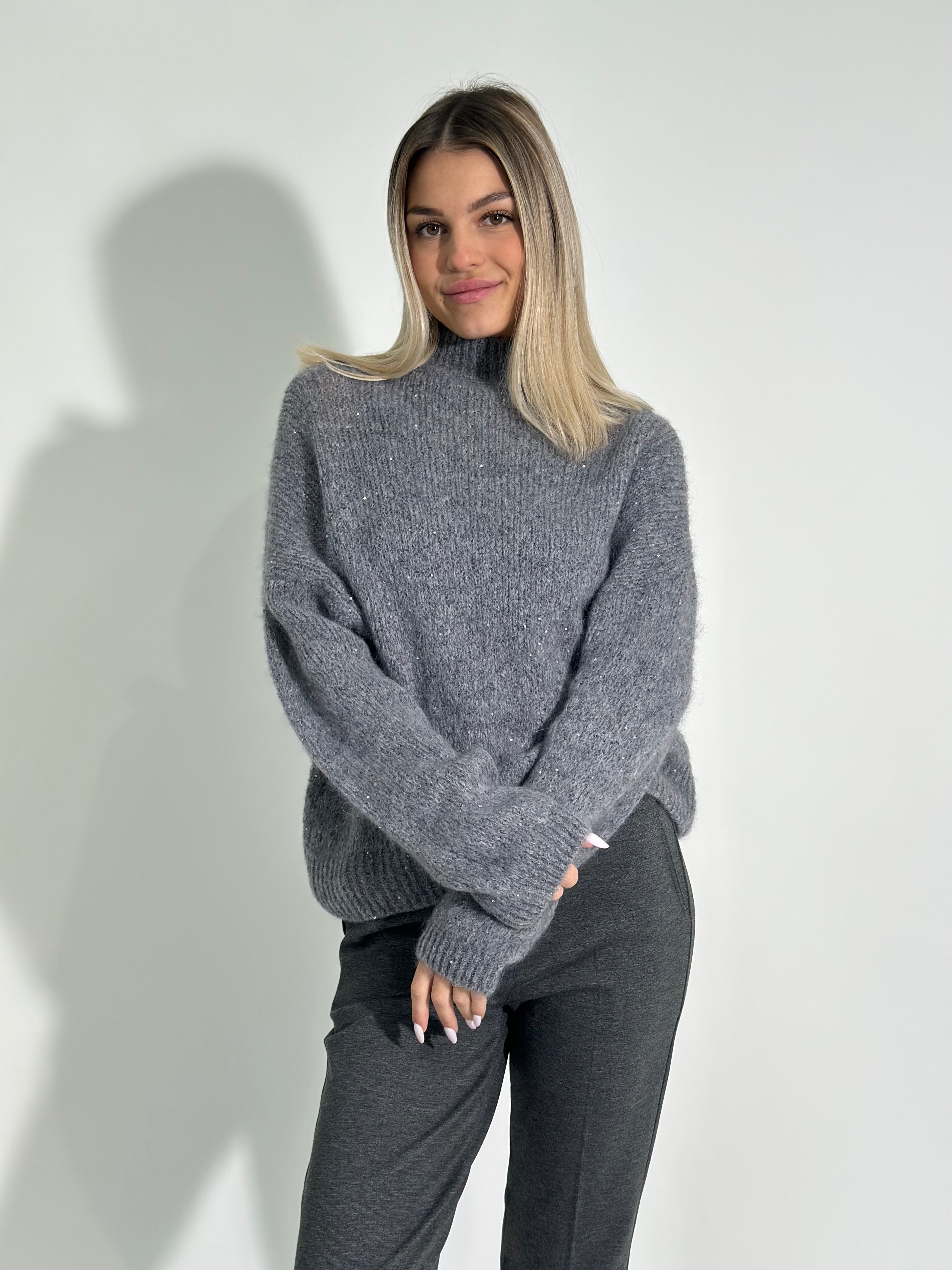 Maglia alpaca paillettes 7731