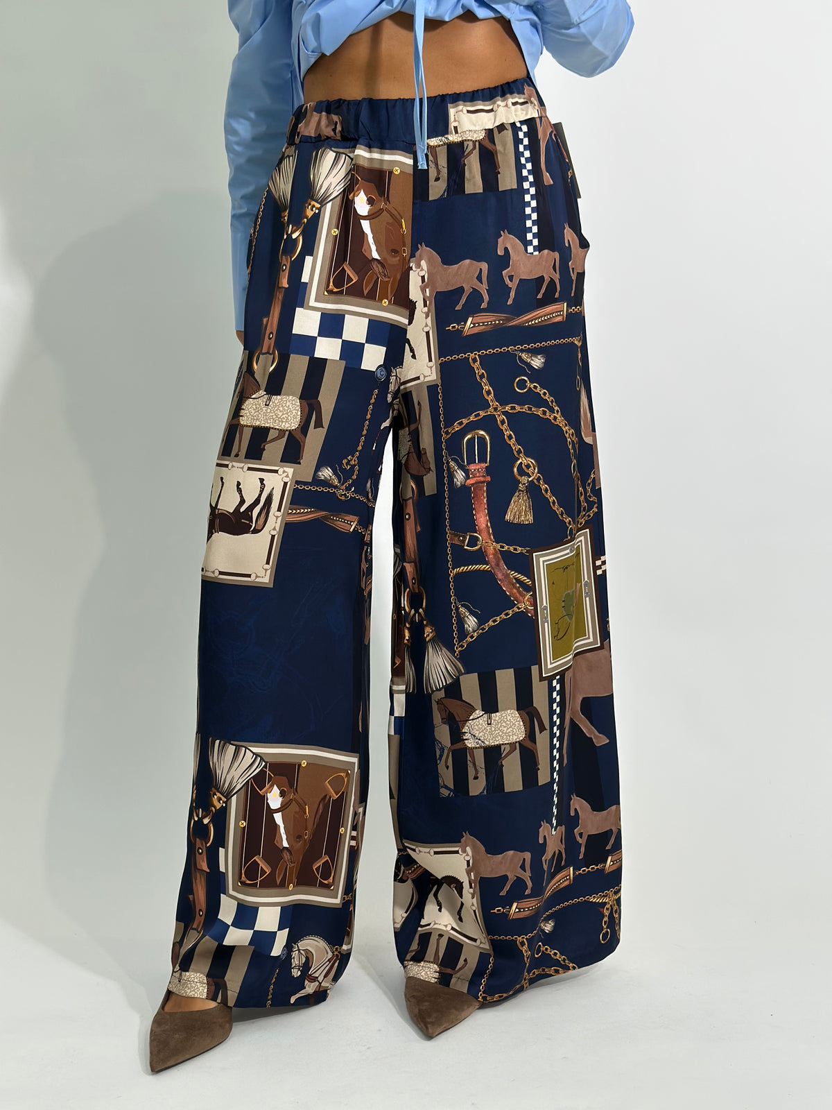 Pantapalazzo Horse 26322 BLU