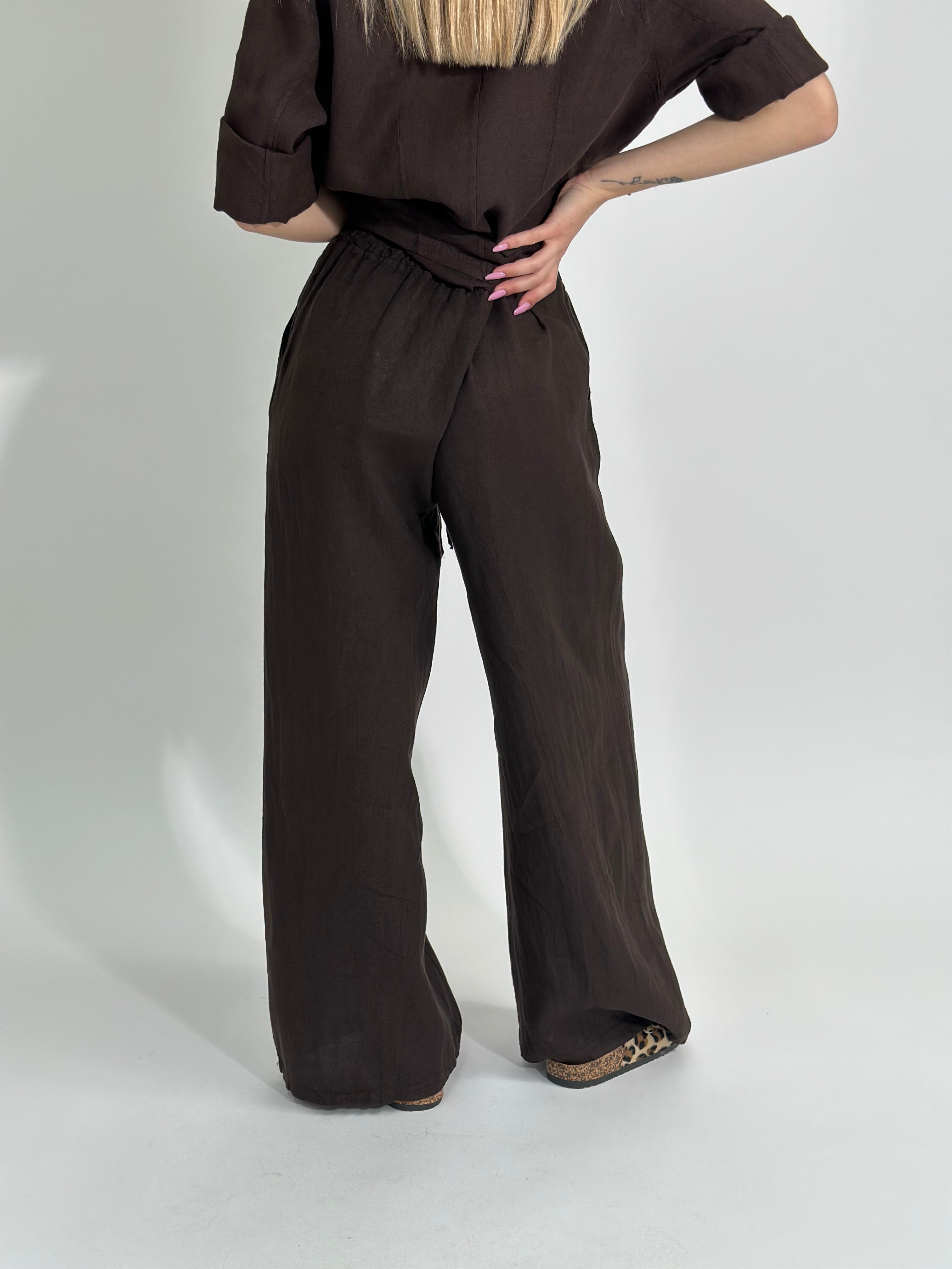 Pantalone lino 22967 CAFFE'