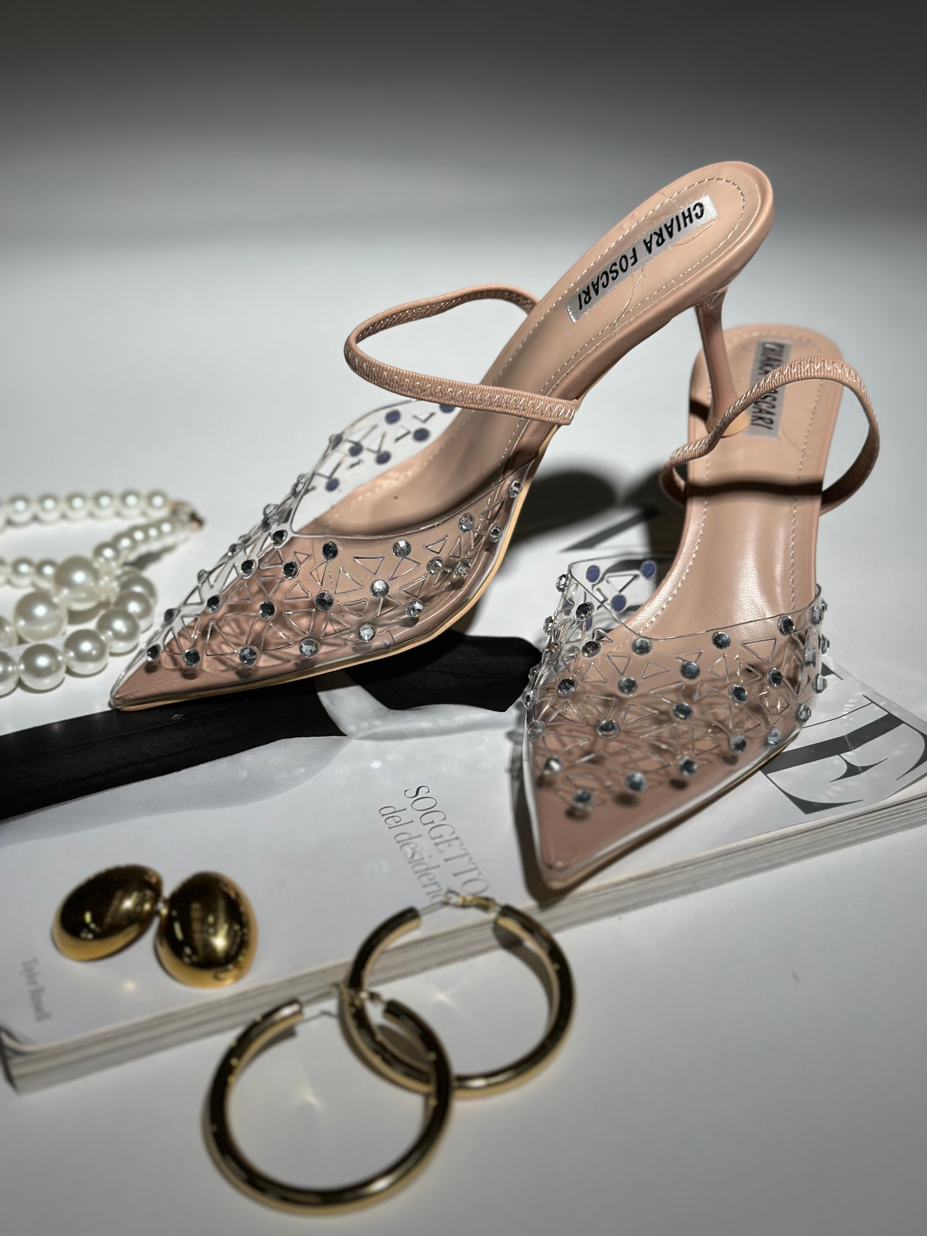 Décolleté strass A011