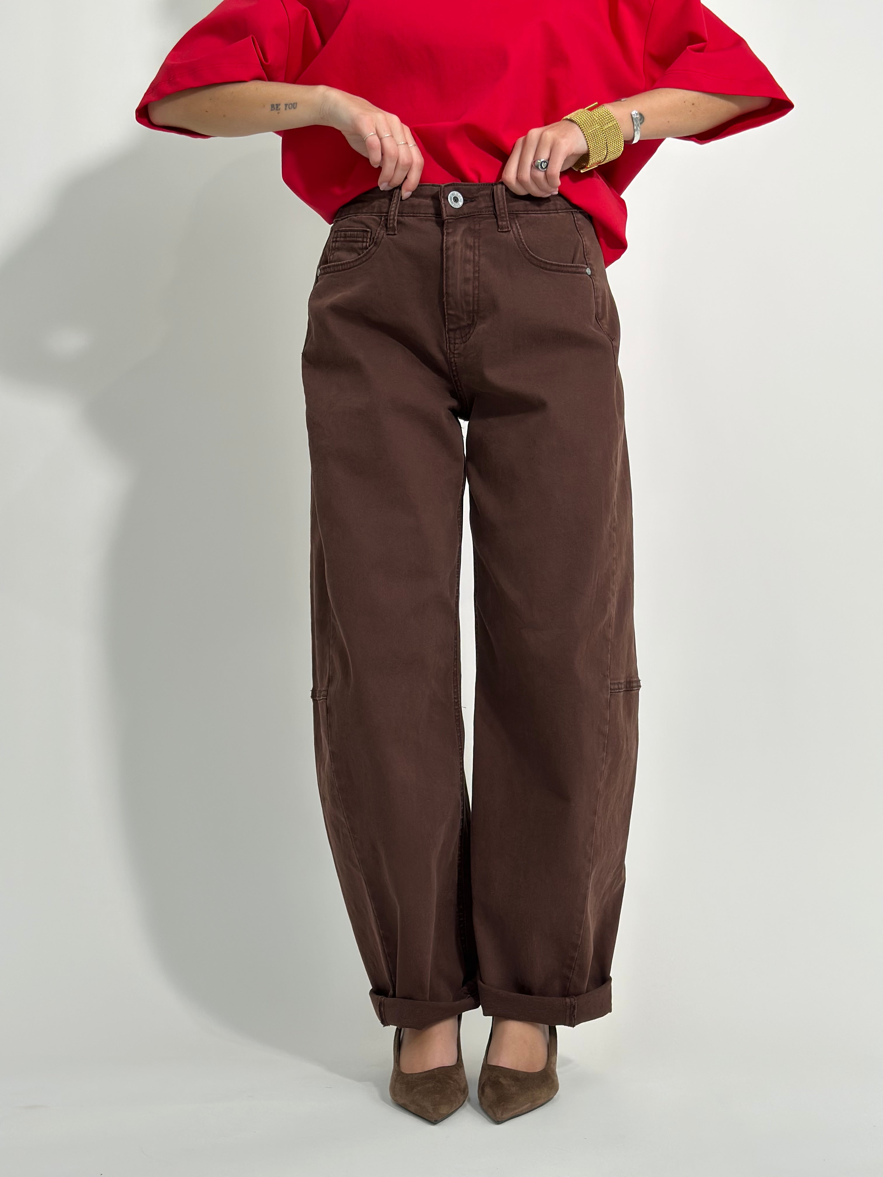 Jeans baloon 8072 CIOCCO