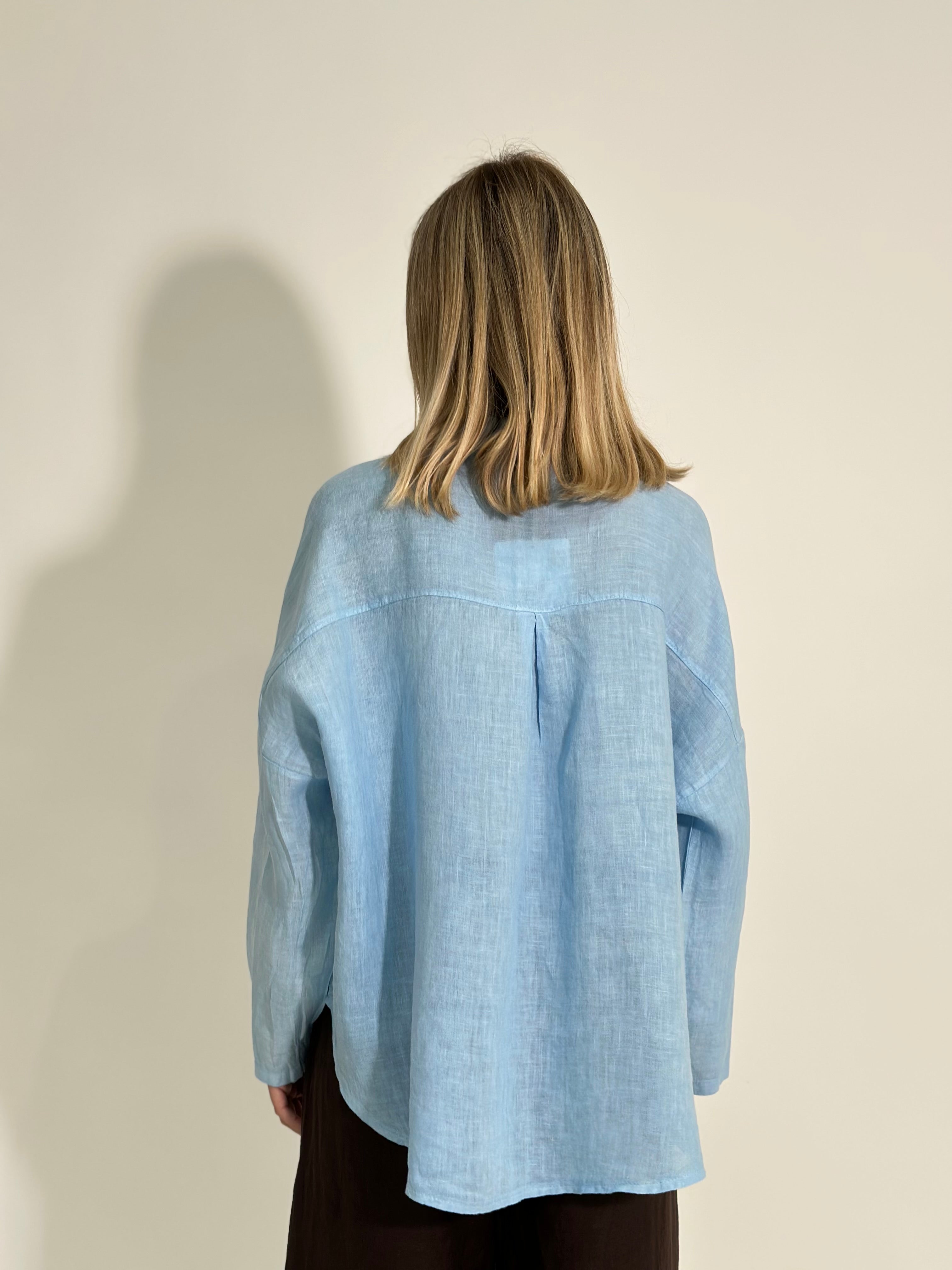 Camicia lino over 89303