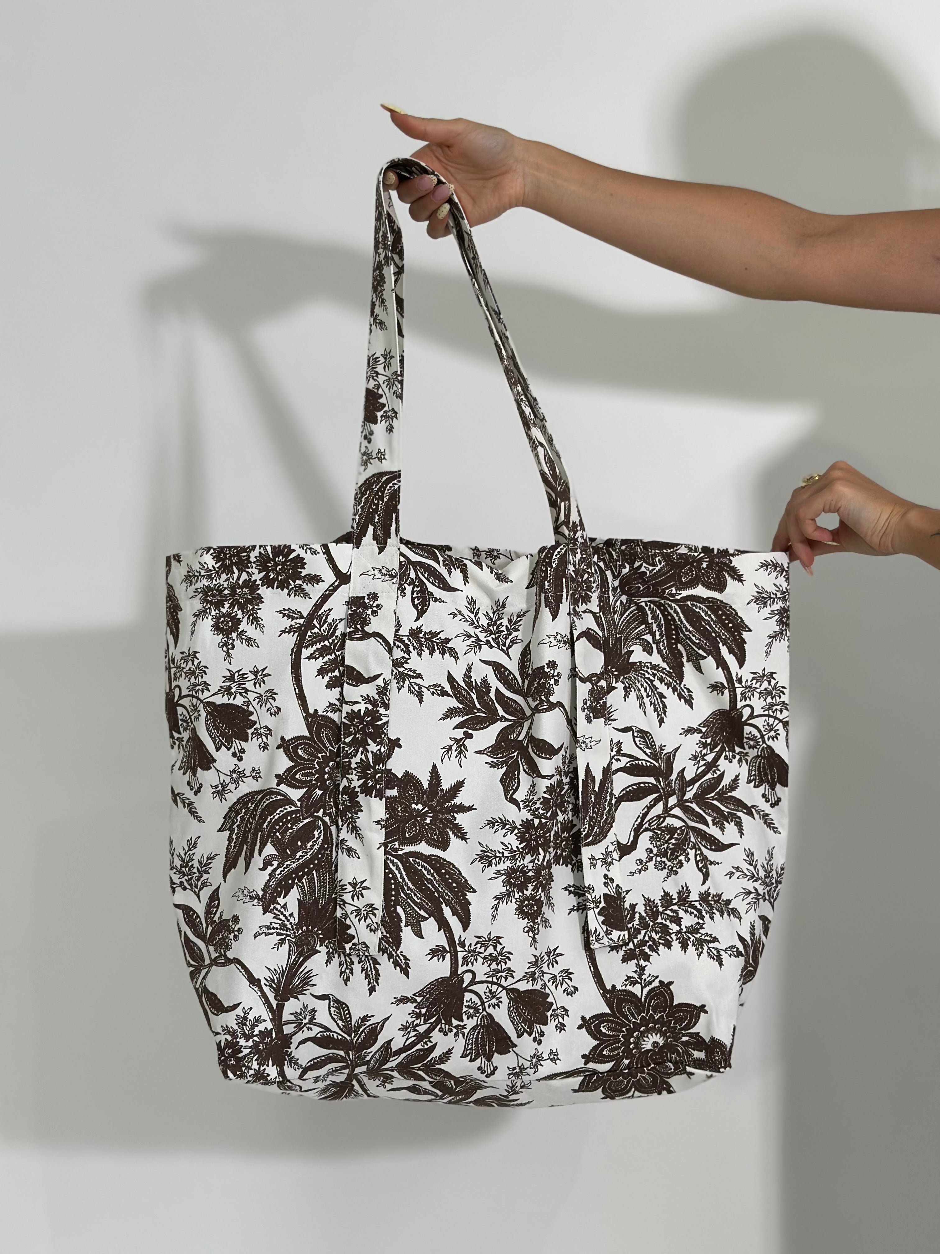 Borsa mare fiori 5771