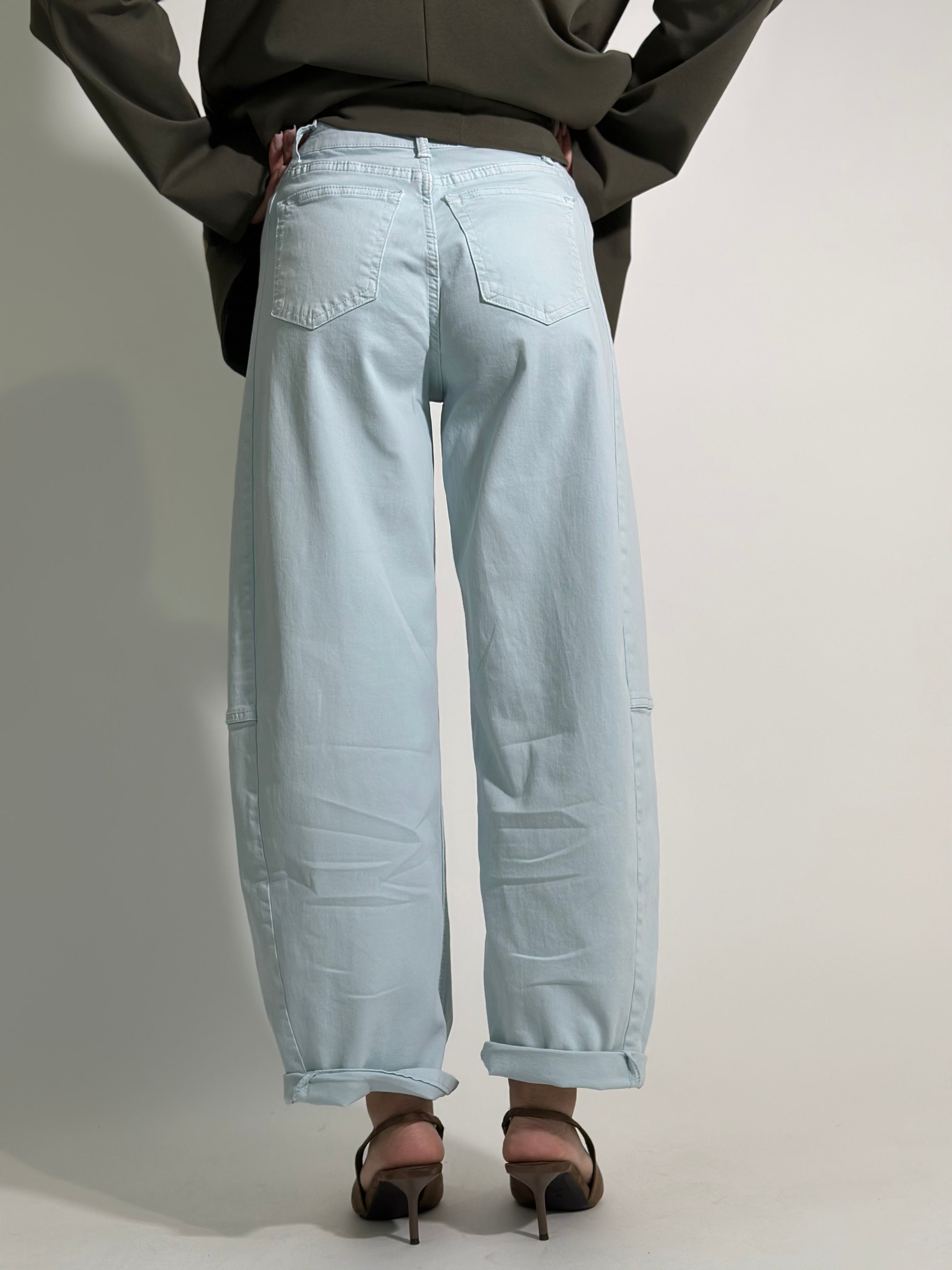 Jeans baloon NEW 8072 CIELO