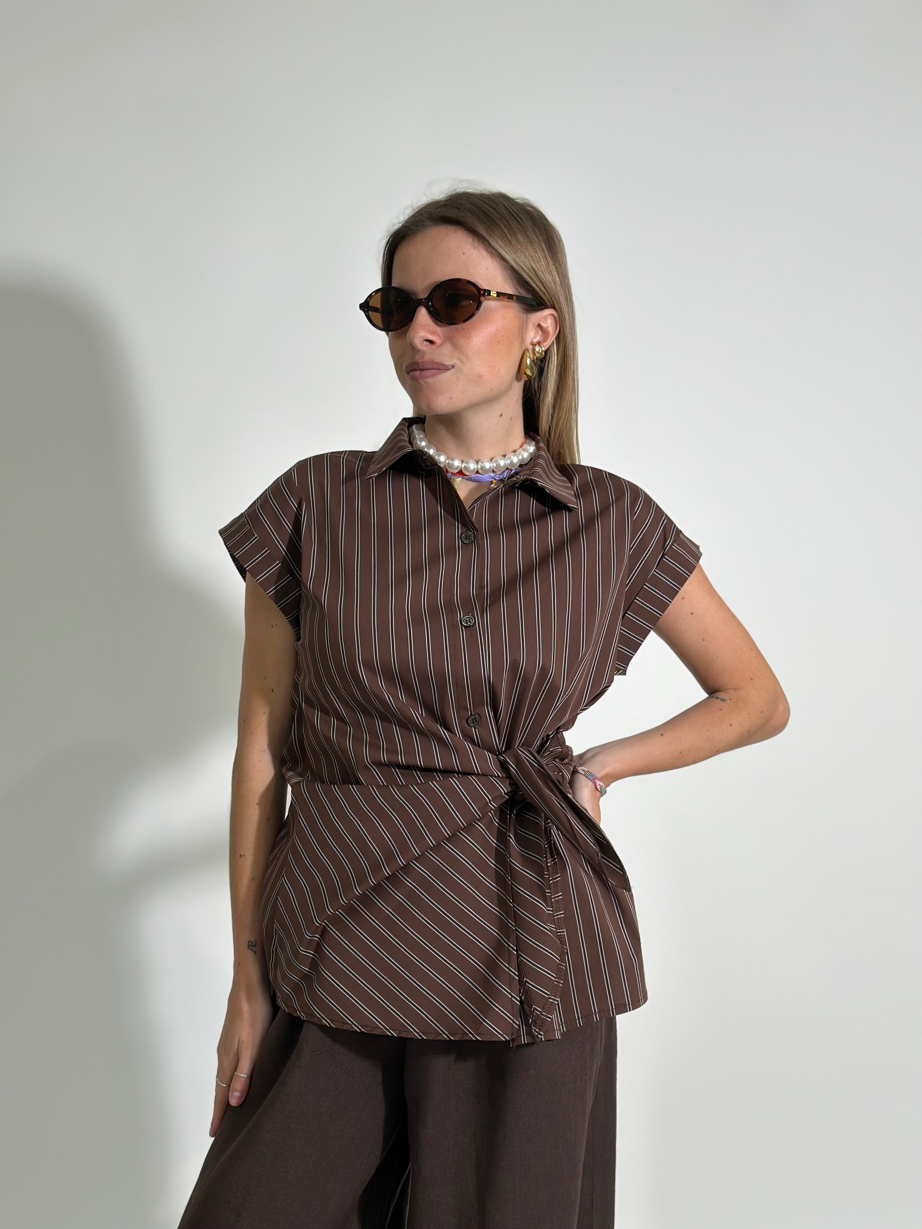 Camicia regimental 17824 CAFFE